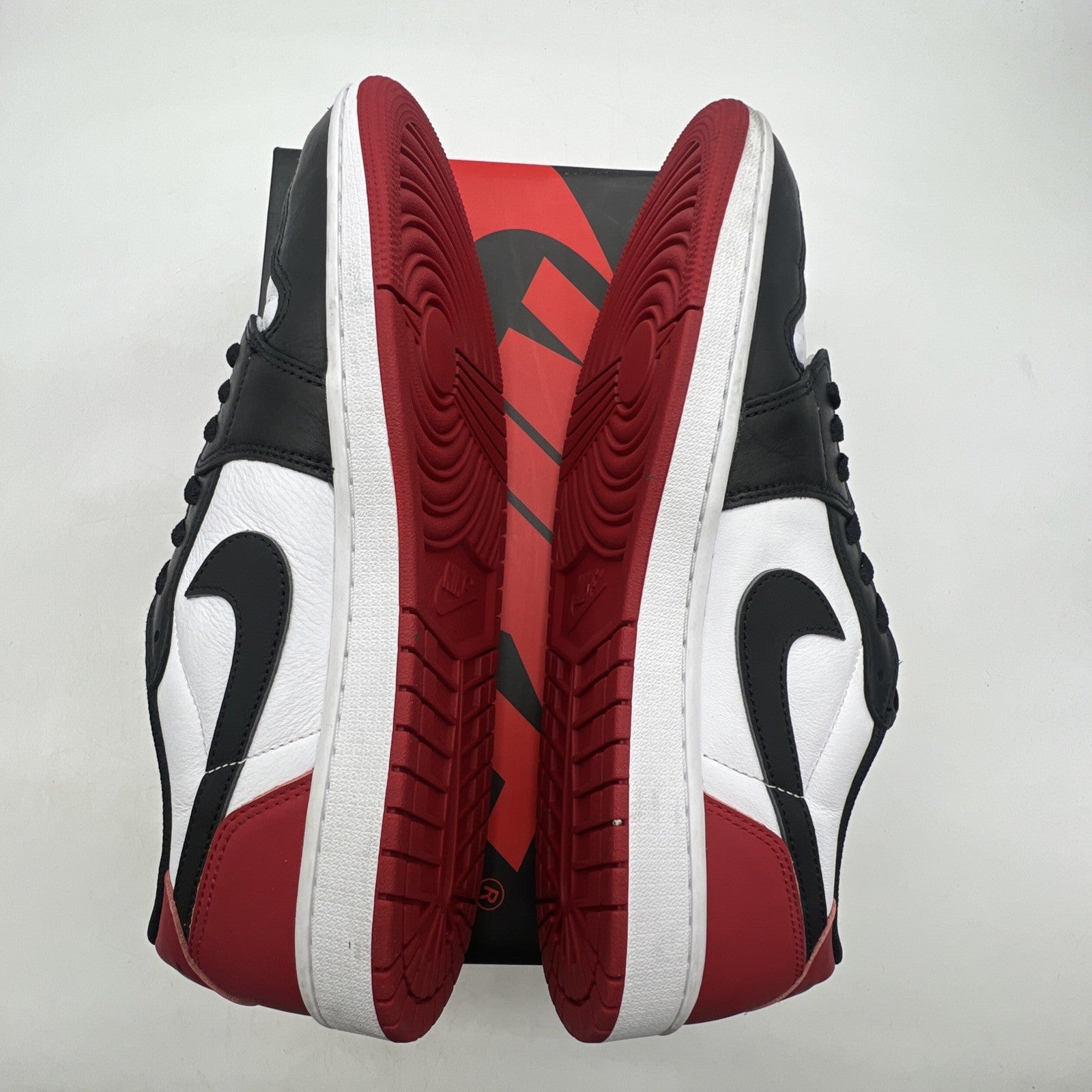 Size 12 - Air Jordan 1 Retro OG Low Black Toe (Cz0790-106)