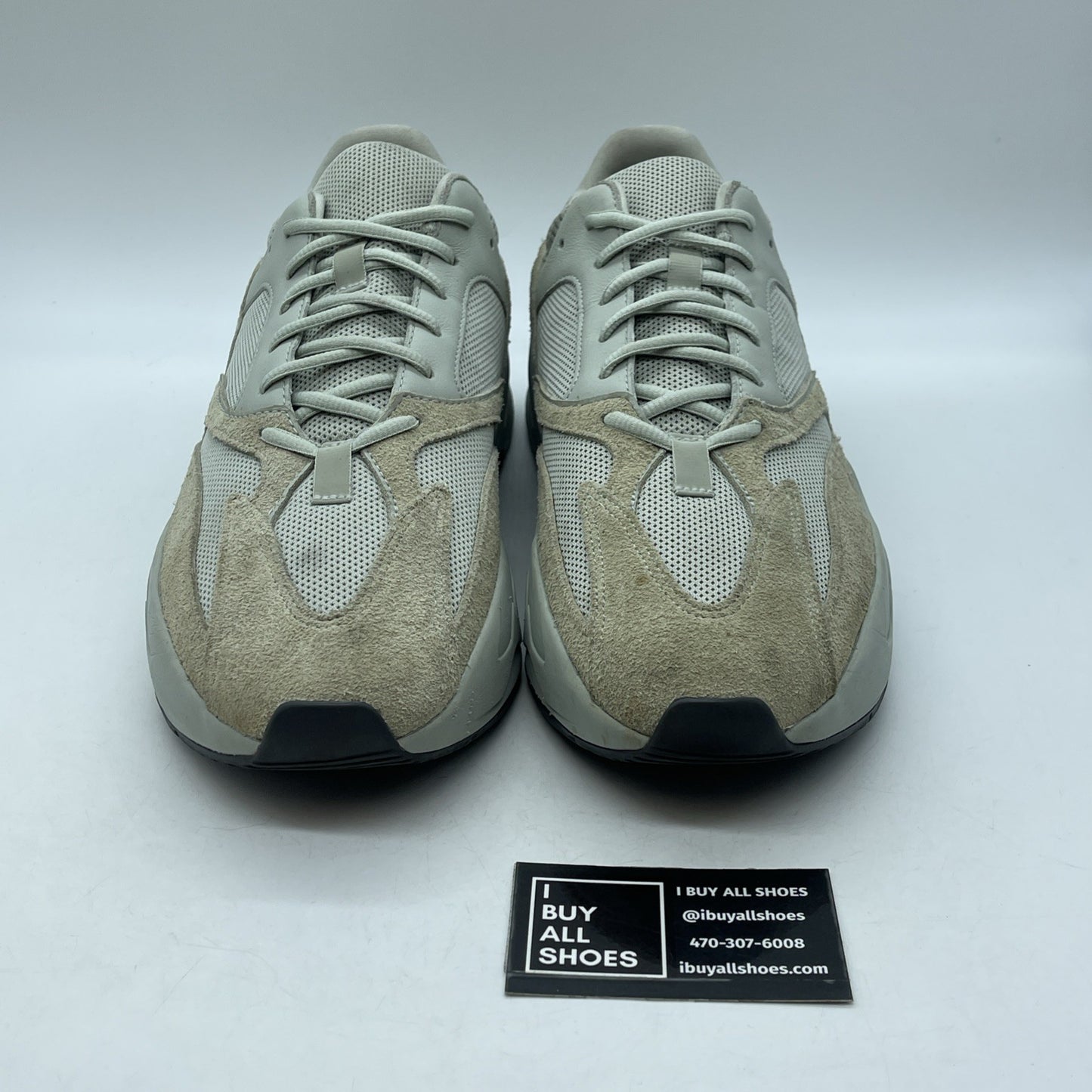 Size 14 - adidas Yeezy Boost 700 Salt Suede Leather (EG7487)
