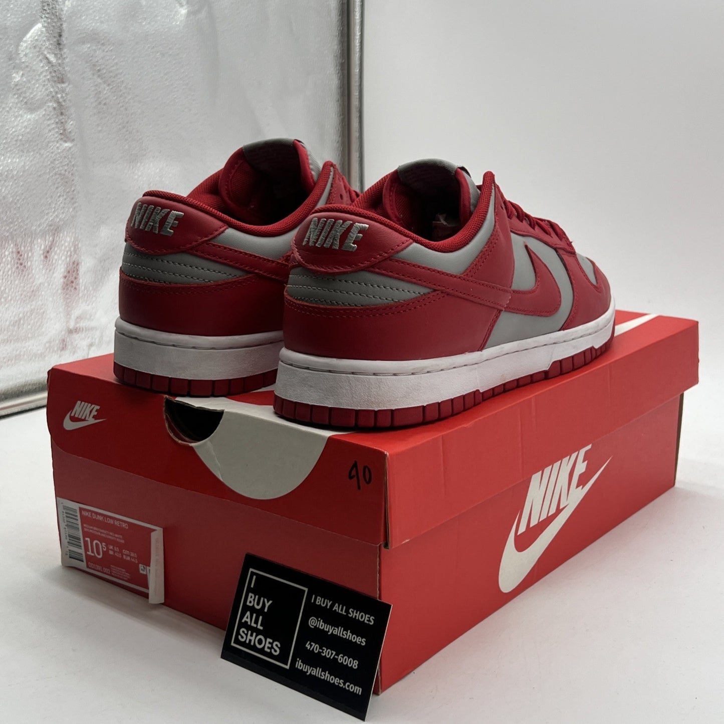 Size 10.5 - Nike Dunk Low SP UNLV 2021 (DD1391-002)