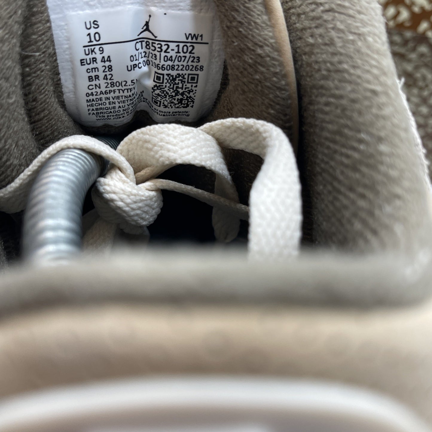 Size 10 - Jordan 3 Retro Low Palomino Brown Suede (CT9542-102)