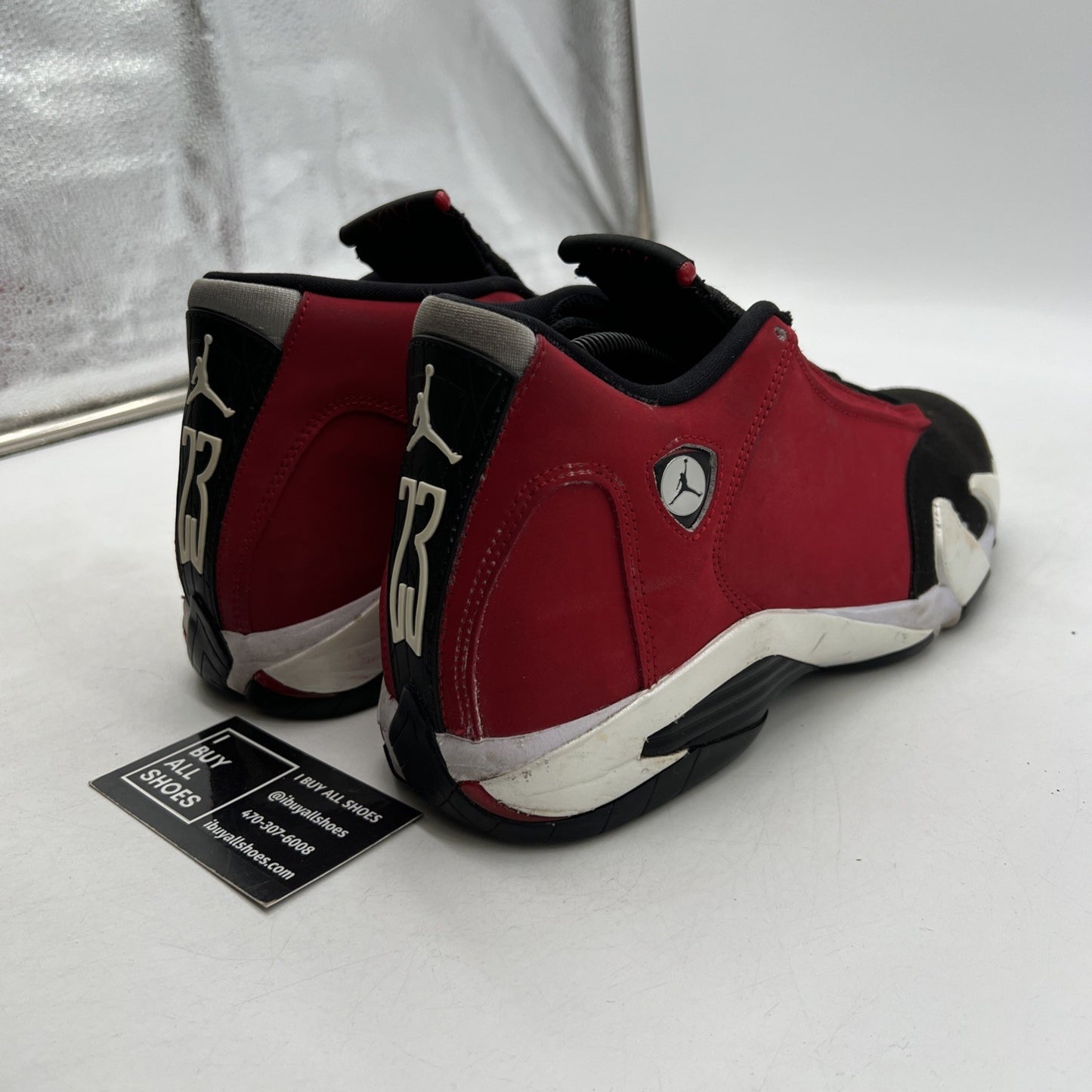 Size 8.5 - Air Jordan 14 Retro Gym Red (487471-006)