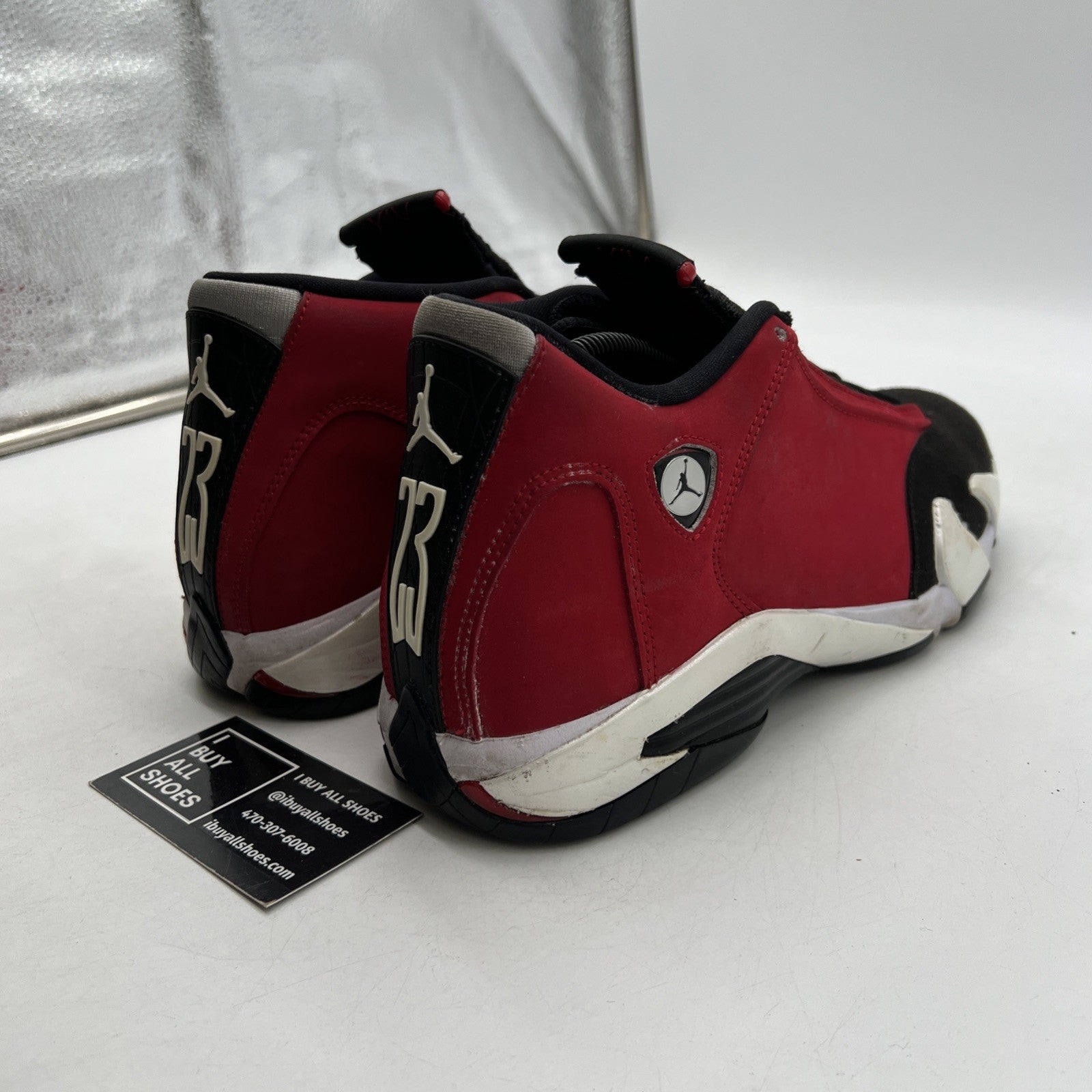 Size 8.5 - Air Jordan 14 Retro Gym Red (487471-006)