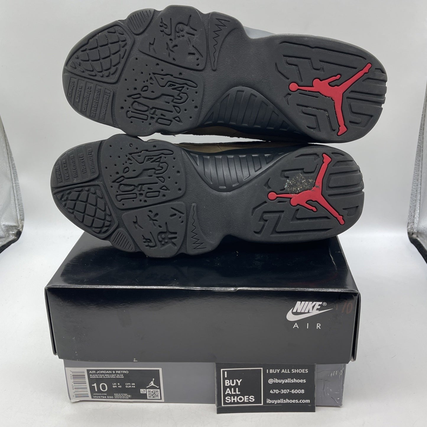 Size 10 - Air Jordan 9 Retro 2024 Olive (HV4794-030)