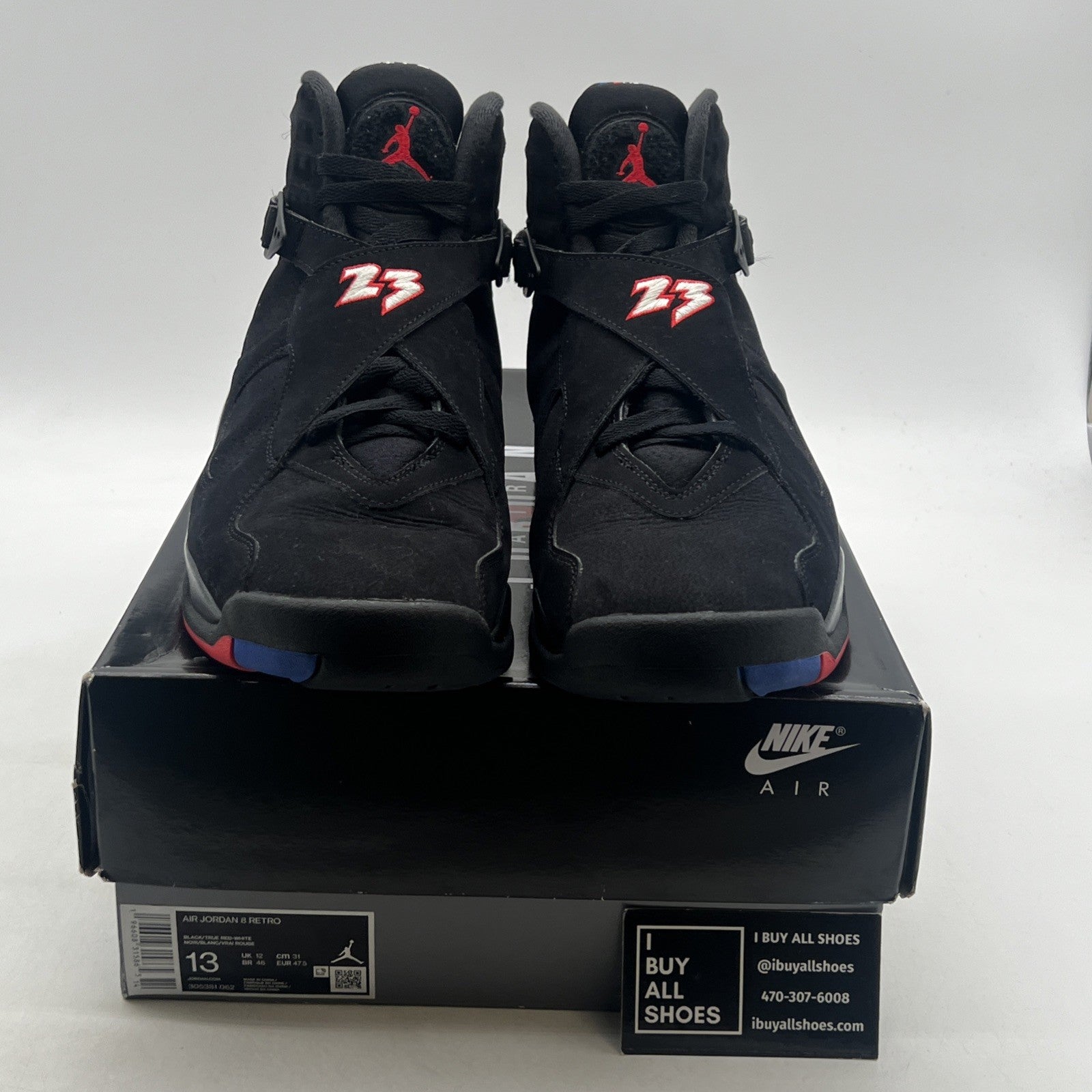 Size 13 - Air Jordan 8 Retro Mid Playoff (305381-062)