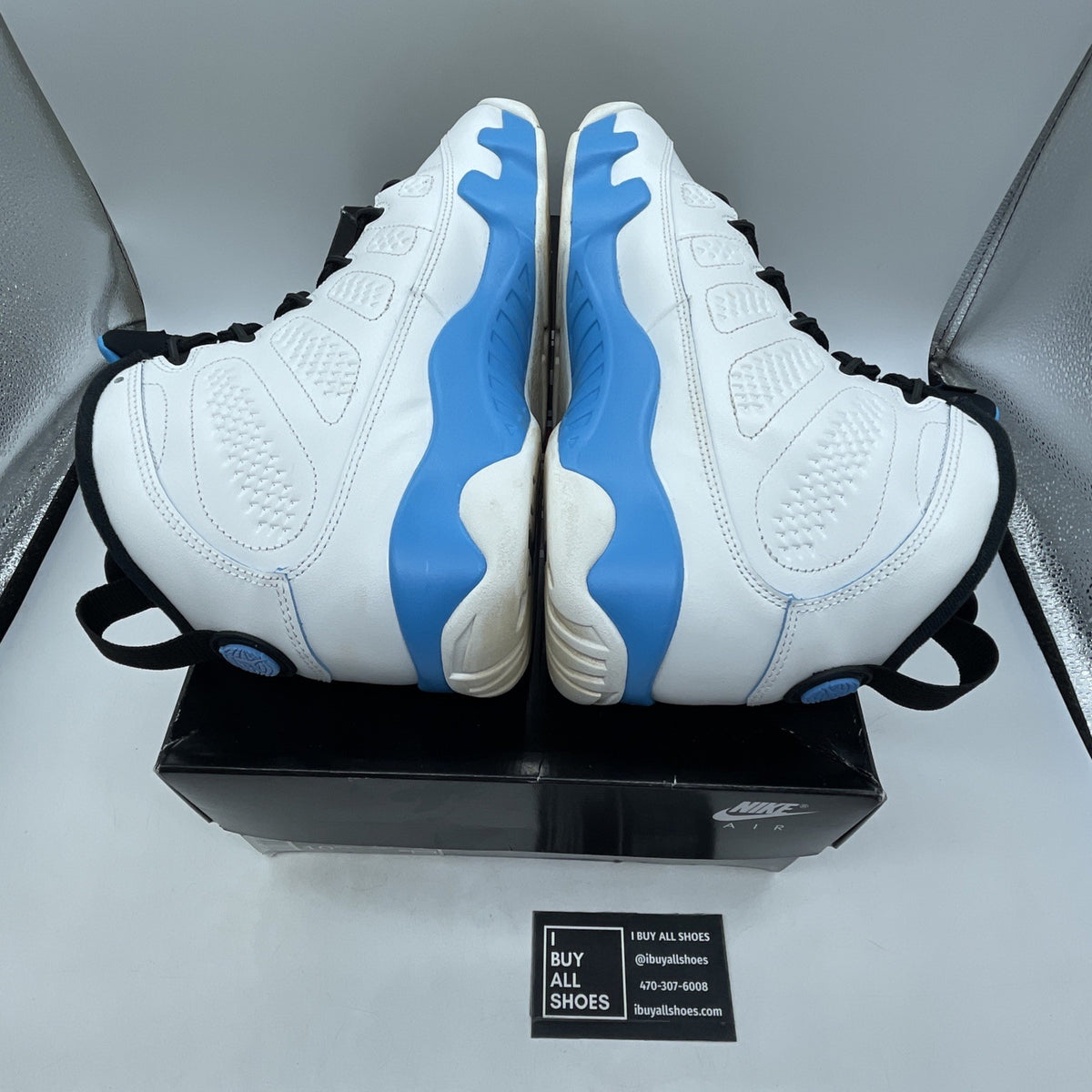 Size 10.5 - Air Jordan 9 Retro 2024 Powder Blue (FQ8992-101)