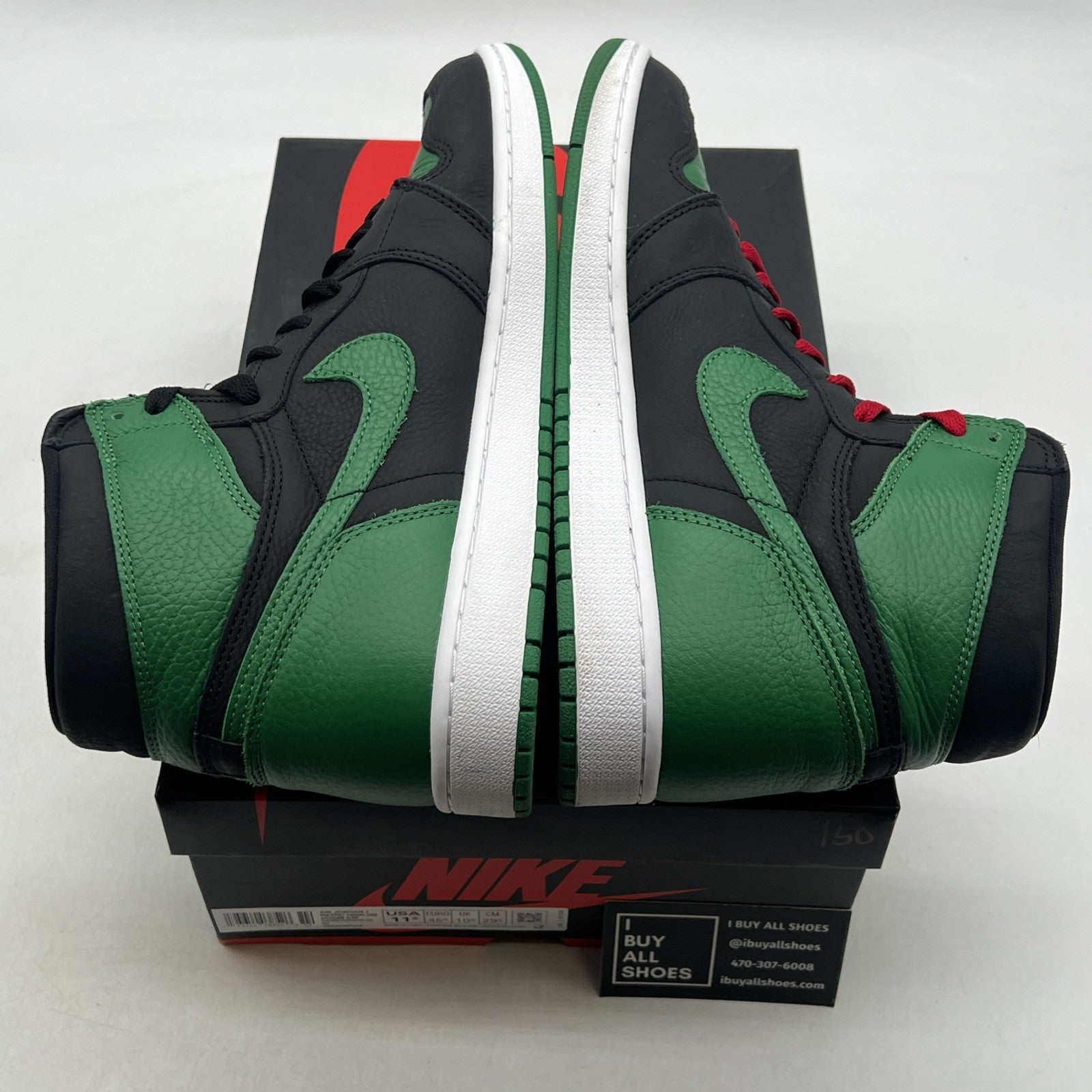 Size 11.5 - Air Jordan 1 Retro OG High Pine Green 2.0 (555088-030)