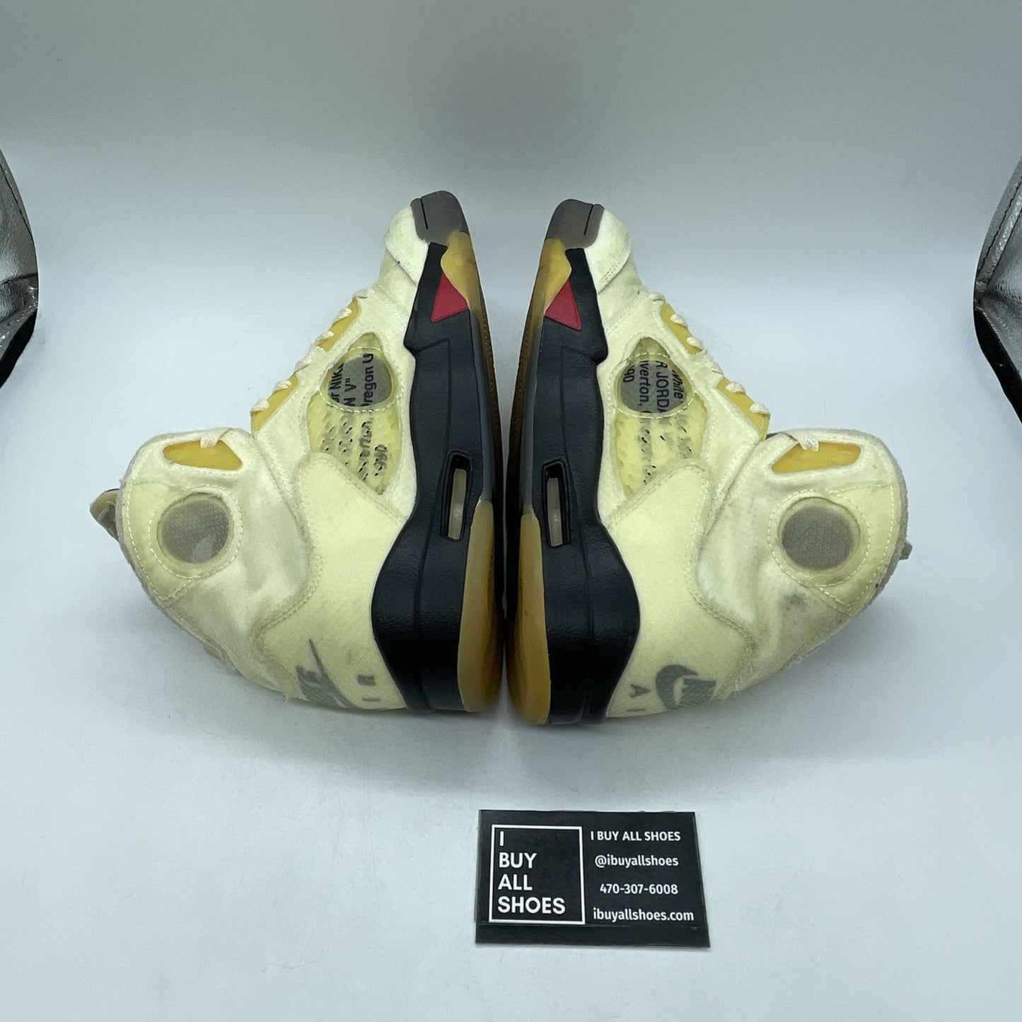 Size 9 - Air Jordan 5 SP x Off-White Mid Sail (DH8565-100)