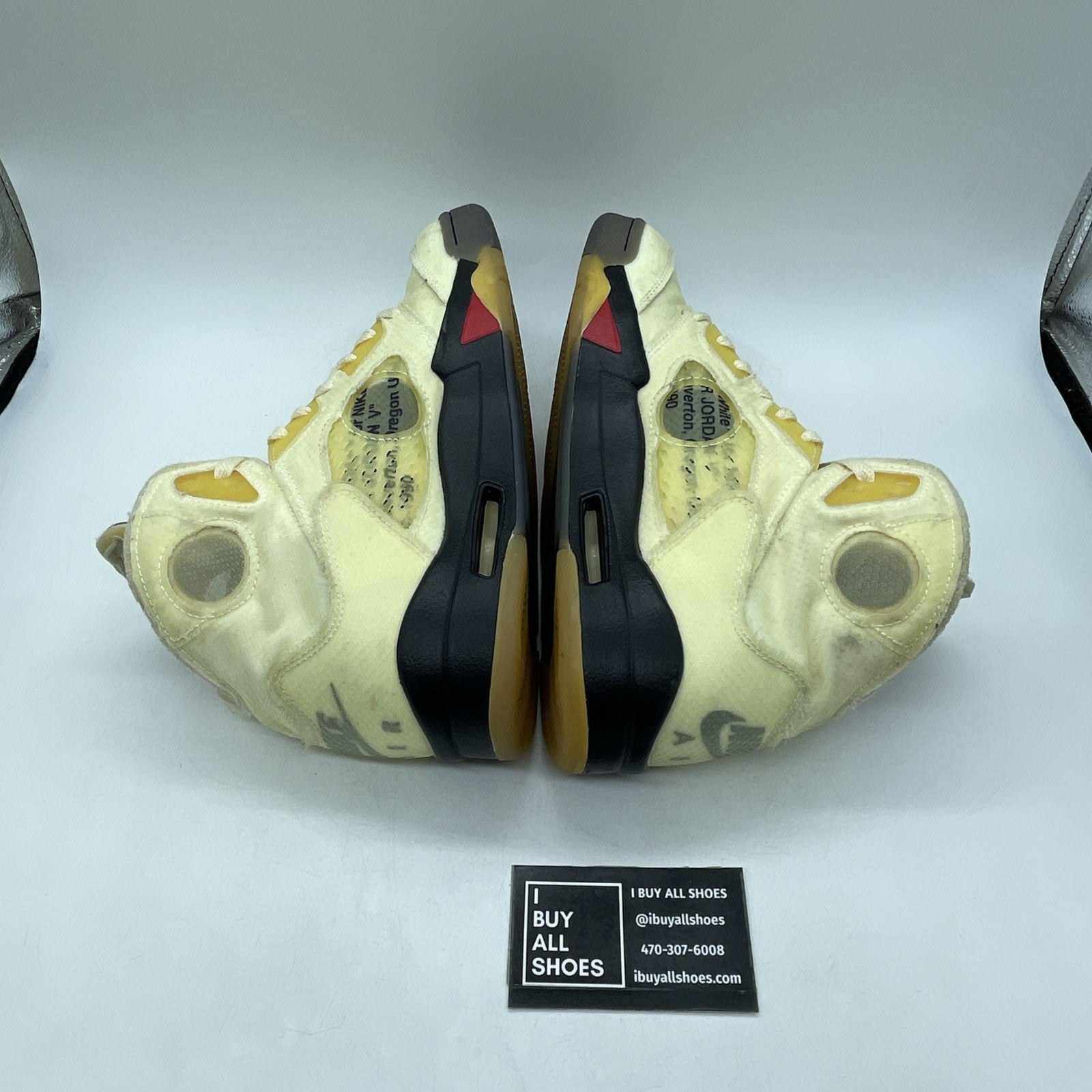 Size 9 - Air Jordan 5 SP x Off-White Mid Sail (DH8565-100)