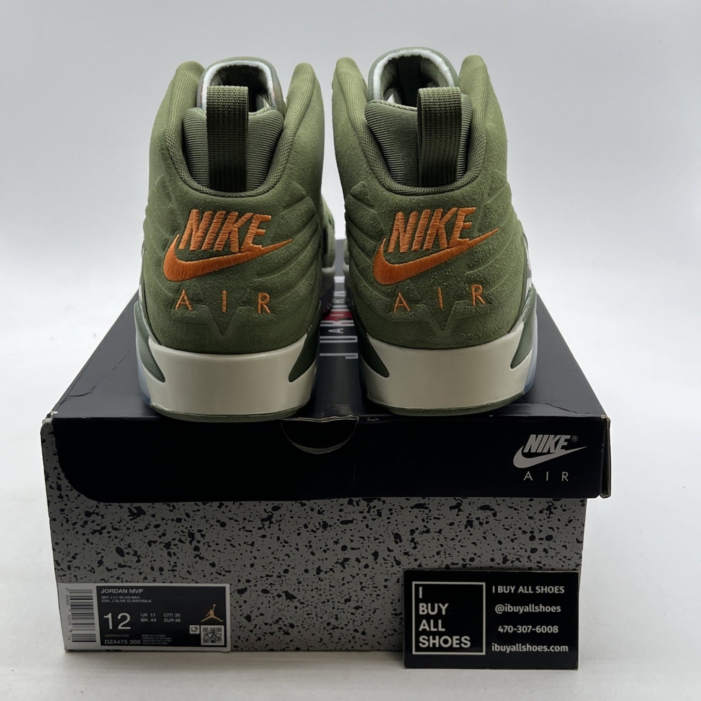 Size 12 - Air Jordan MVP Sky J Light Olive (DZ4475-300)