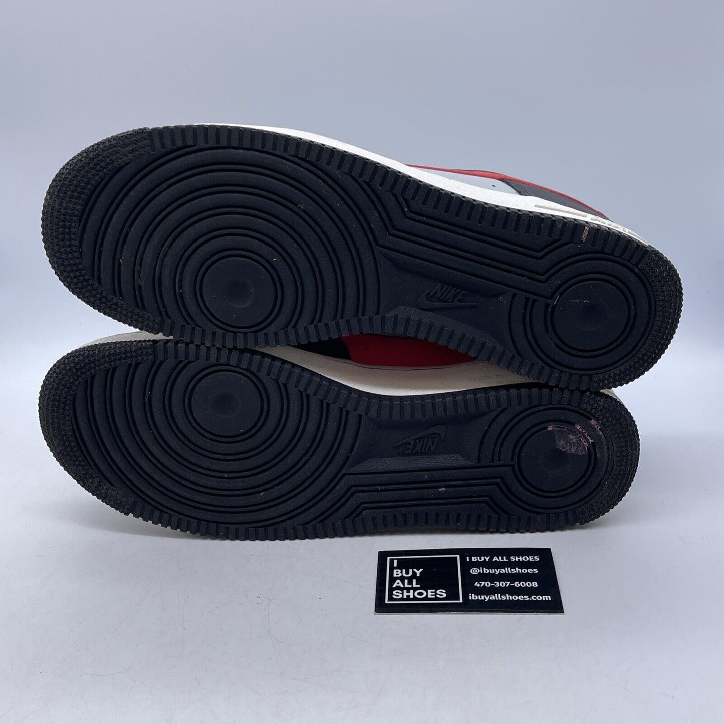 Size 12- Nike Air Force 1 '07 LV8 x NBA 75th Anniversary Trail Blazers Black