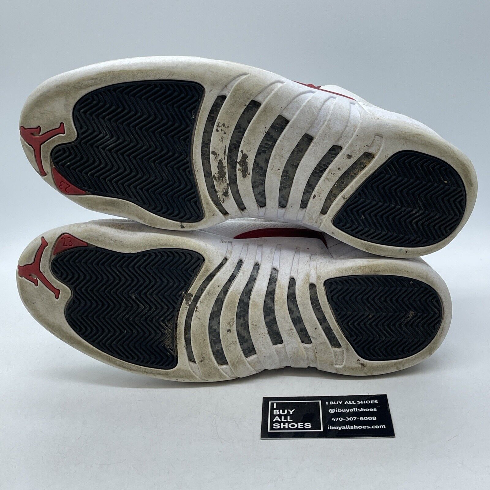 Size 12 - Air Jordan 12 Retro Twist White Black Red Suede Leather (CT8013-106)
