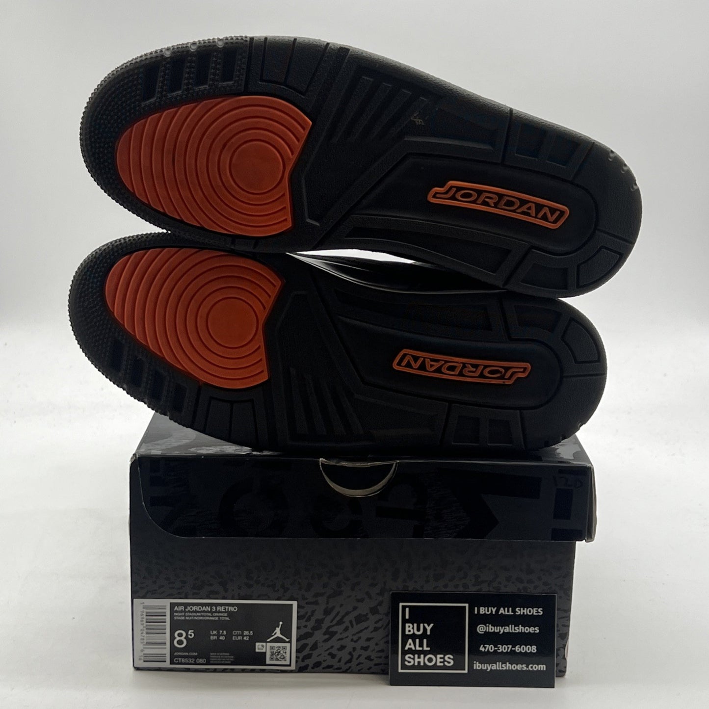 Size 8.5 - Air Jordan 3 Retro 2023 Mid Fear (CT8532-080)