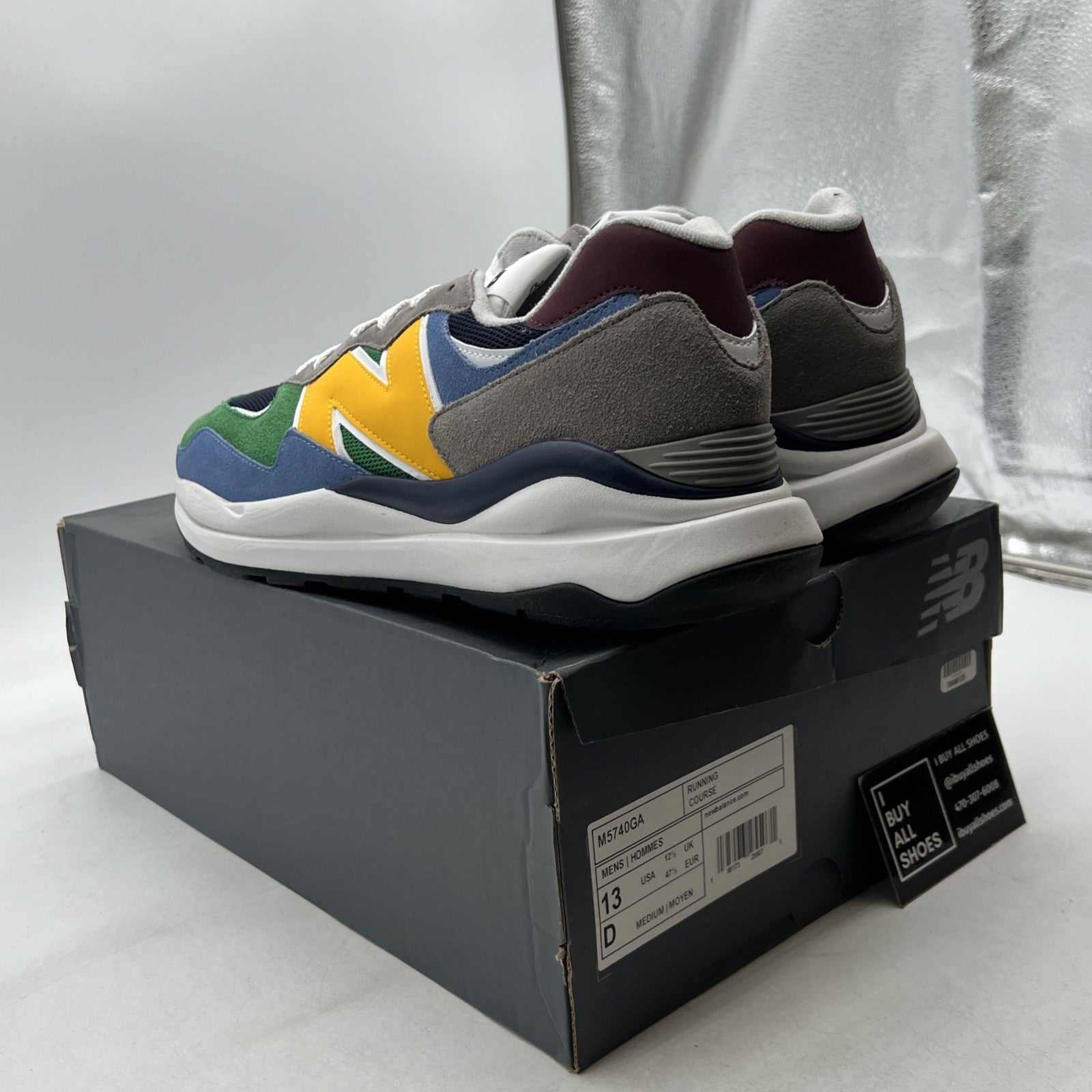 Size 13 - DAHOOD HUB x New Balance 5740 Da Special Pack - Green (M5740GA)