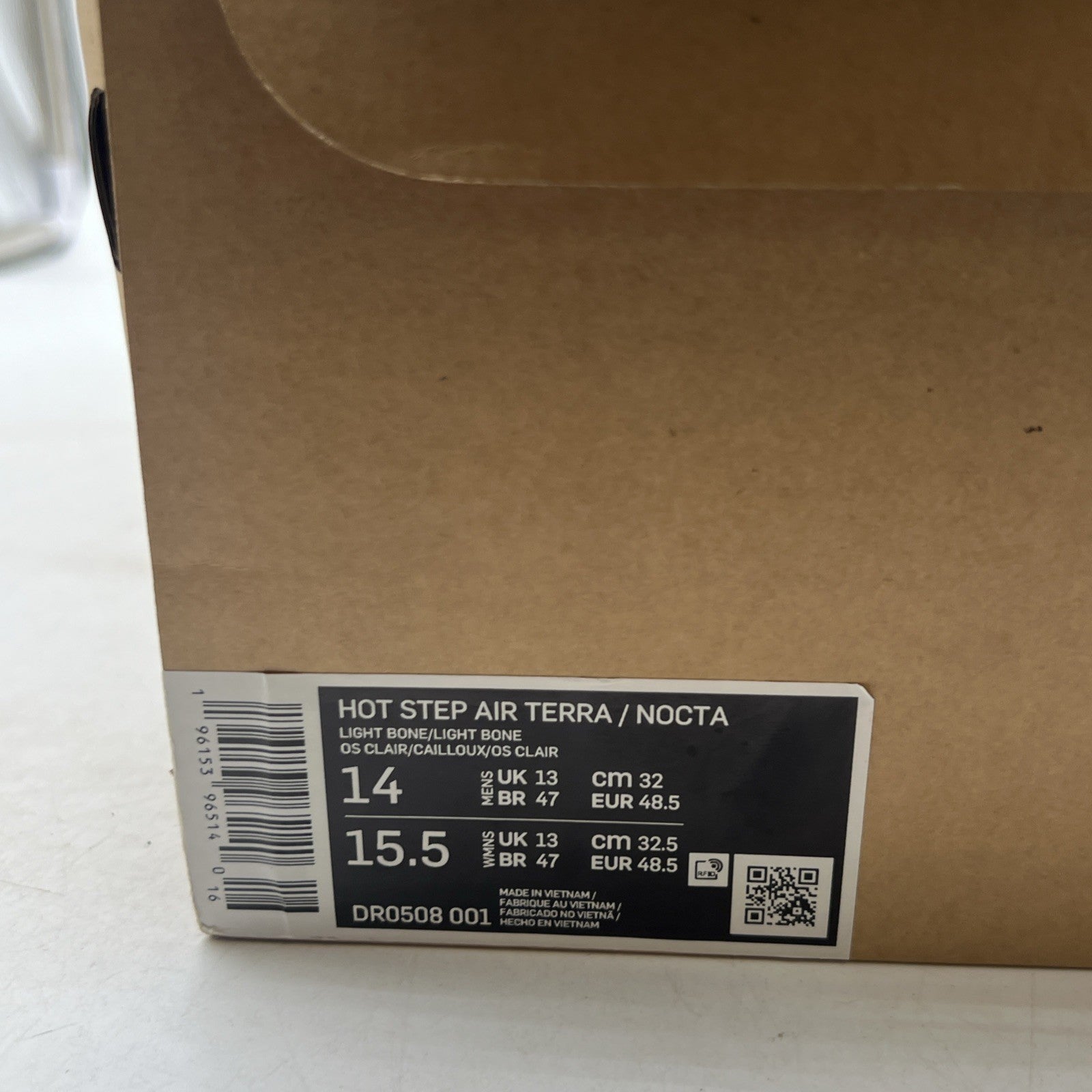 Size 14 - Nike NOCTA x Hot Step Air Terra Distant Regards Collection - Light
