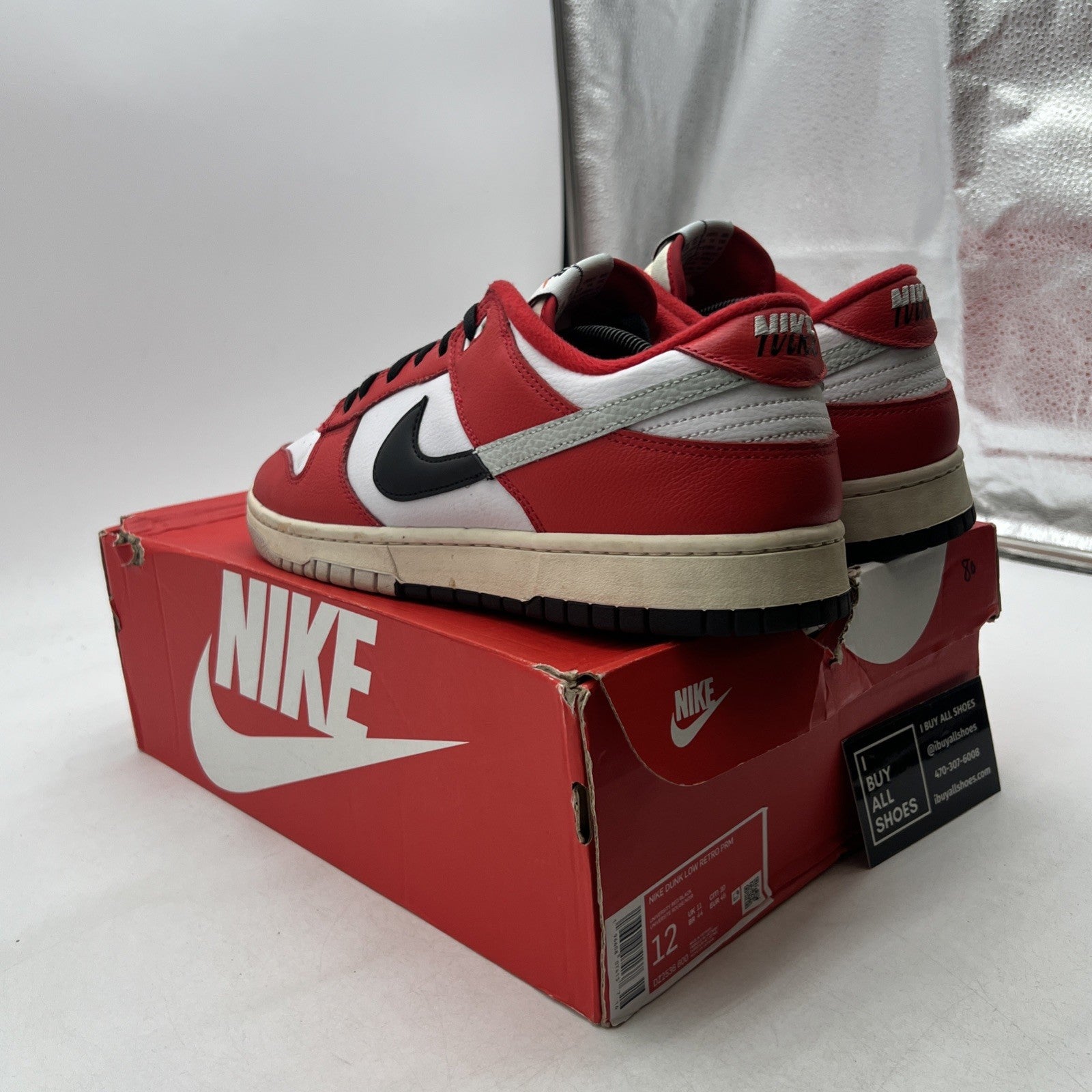 Size 12 - Nike Dunk Low Split - Chicago (DZ2536-600)