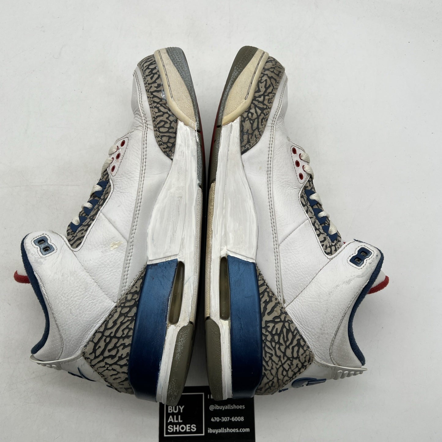 Size 12 - Air Jordan 3 Retro OG Mid True Blue (854262-106)