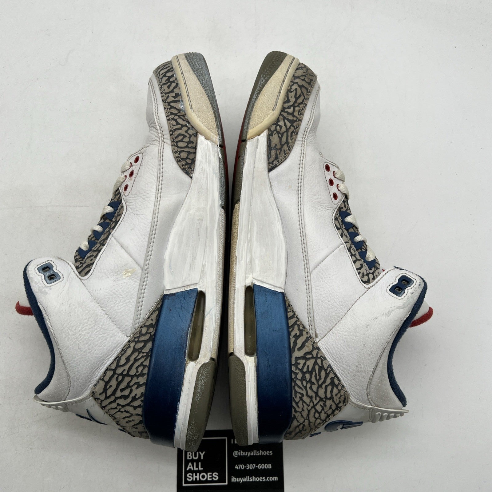 Size 12 - Air Jordan 3 Retro OG Mid True Blue (854262-106)