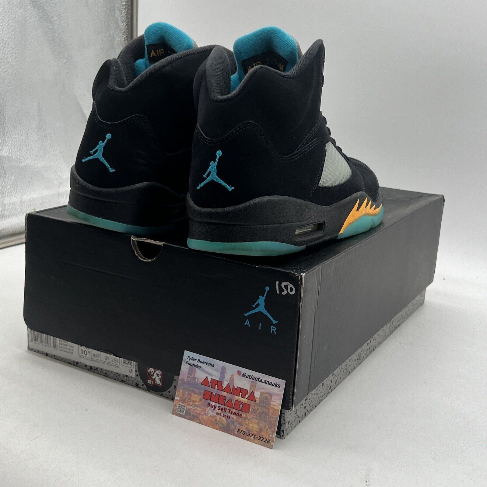 Size 10.5 - Jordan 5 Retro Mid Aqua (DD0587-047)