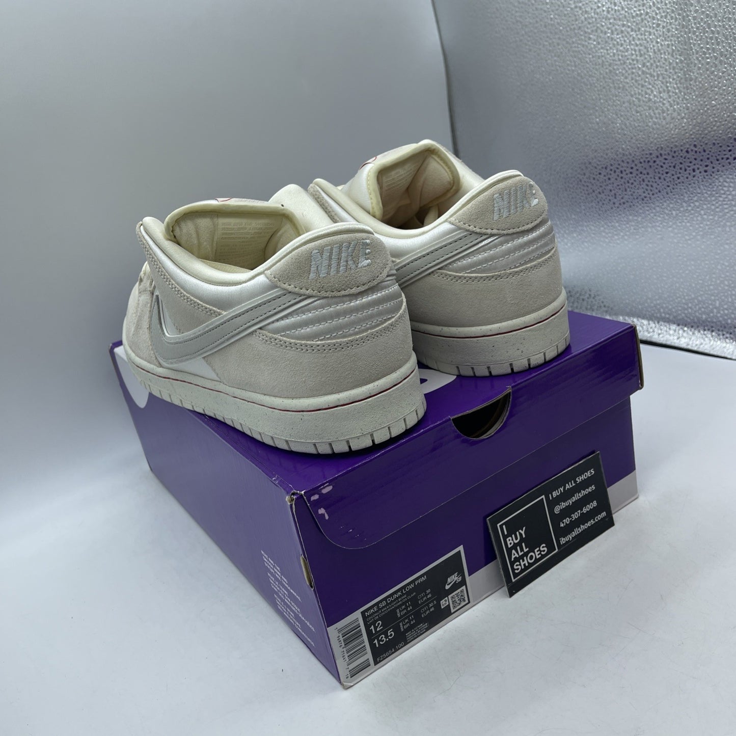 Size 12 - Nike Dunk Premium SB Low City of Love Collection Light Bone FZ5654-100