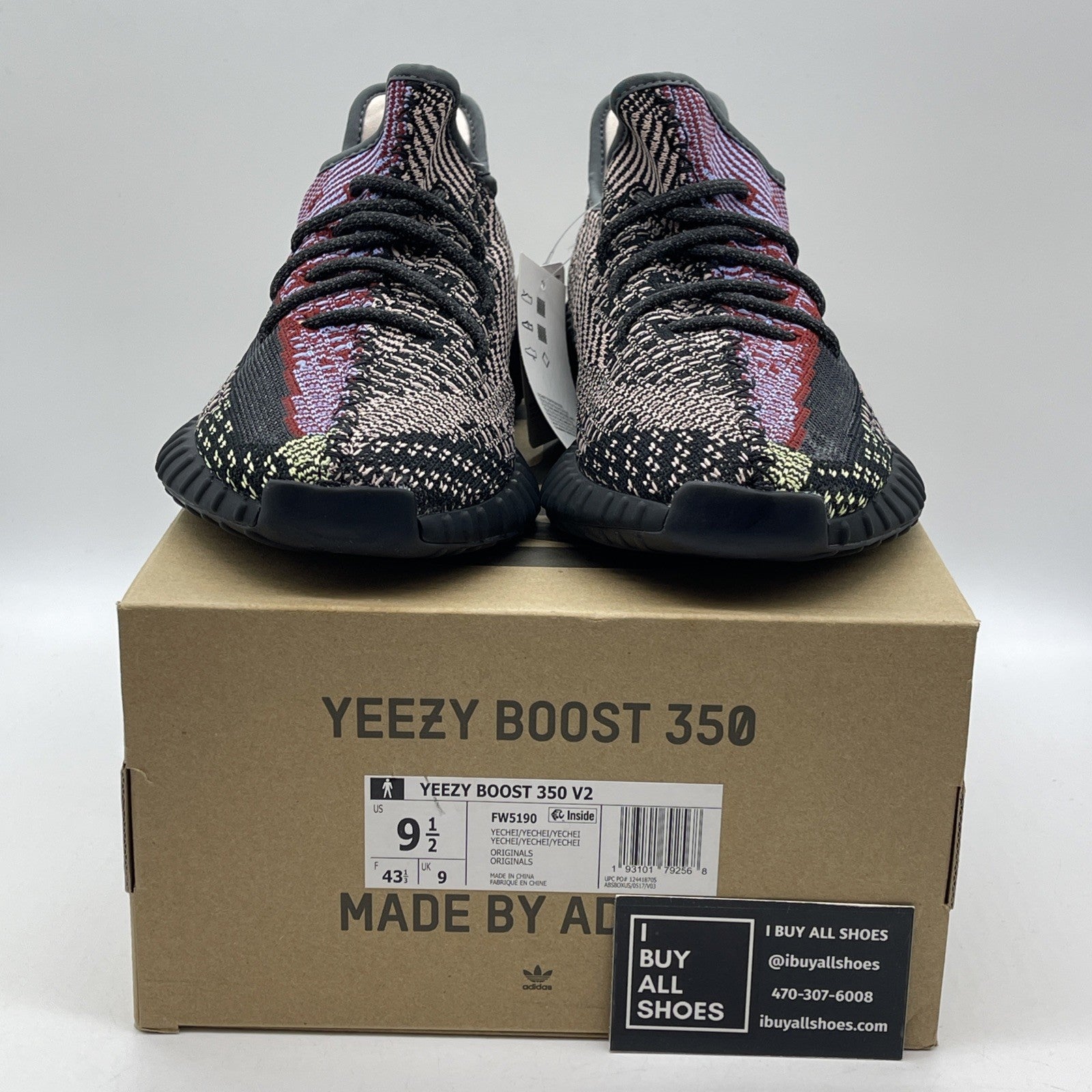 Size 9.5 - adidas Yeezy Boost 350 V2 Yecheil Non-Reflective Suede (FW5190)