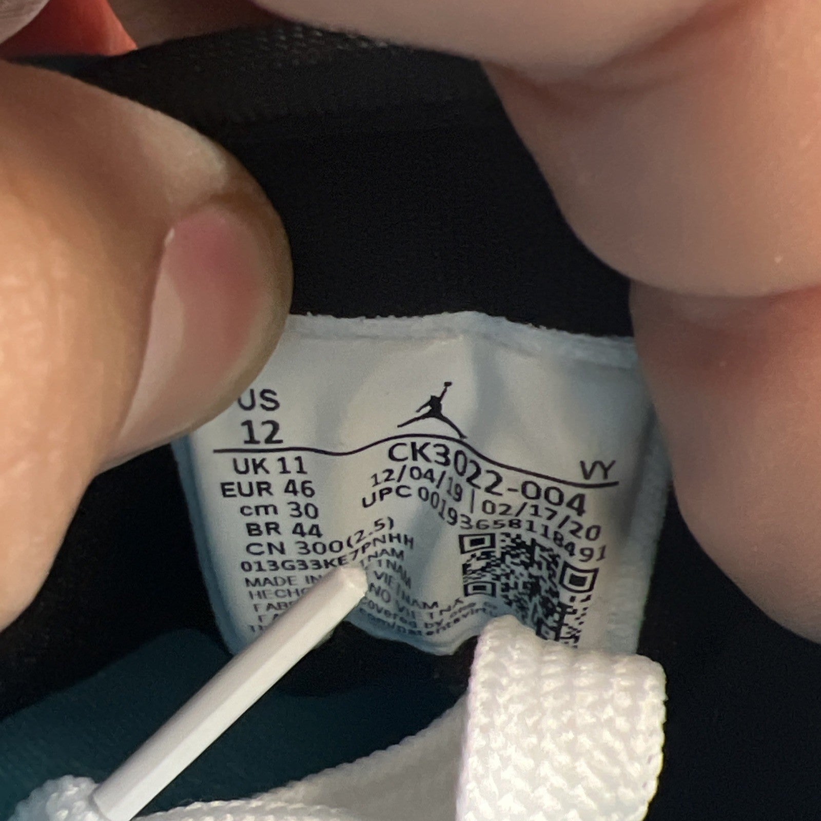 Size 12 - Air Jordan 1 SE Low Laser Blue (CK3022-004)