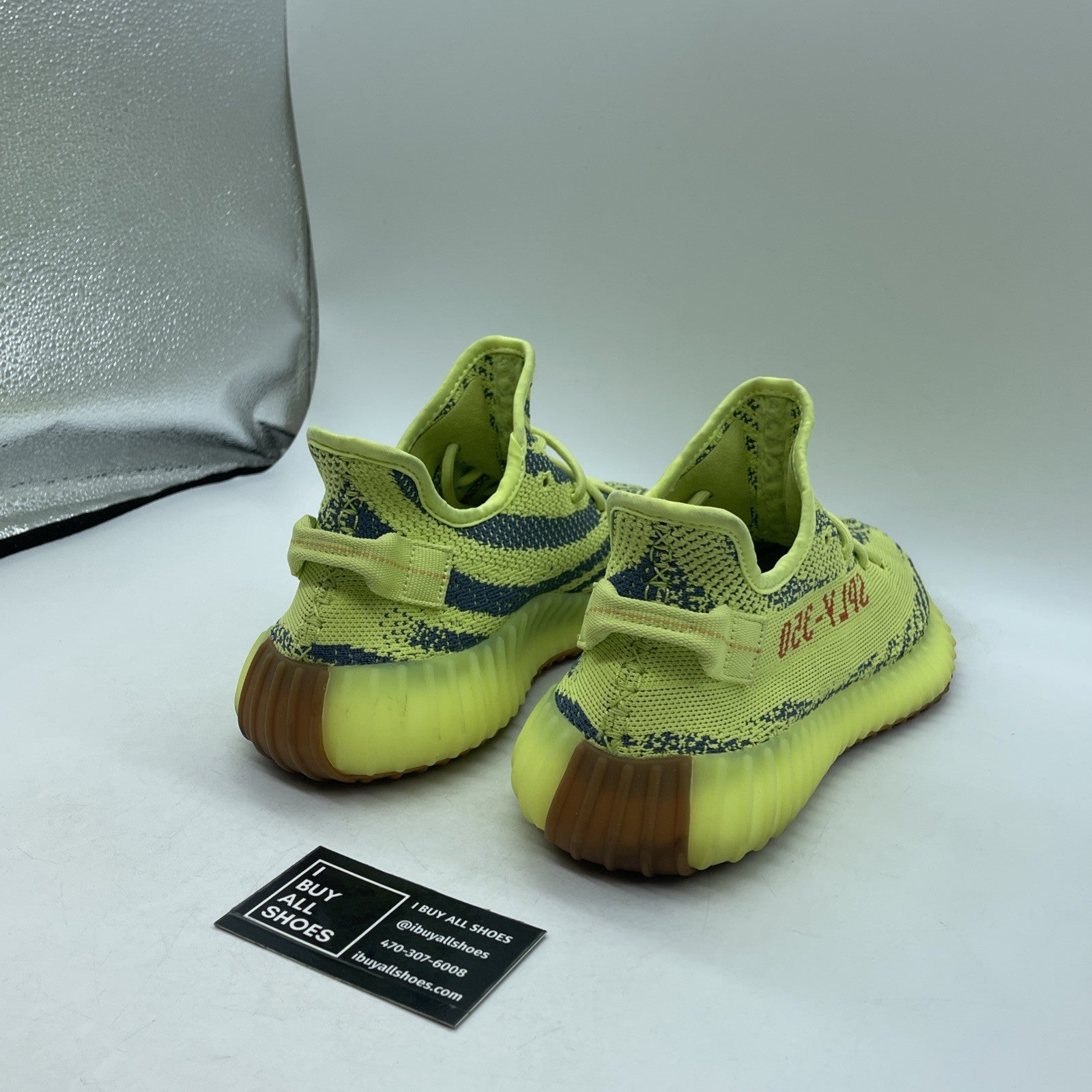 Size 8.5 - adidas Yeezy Boost 350 V2 Low Semi Frozen Yellow (B37572)