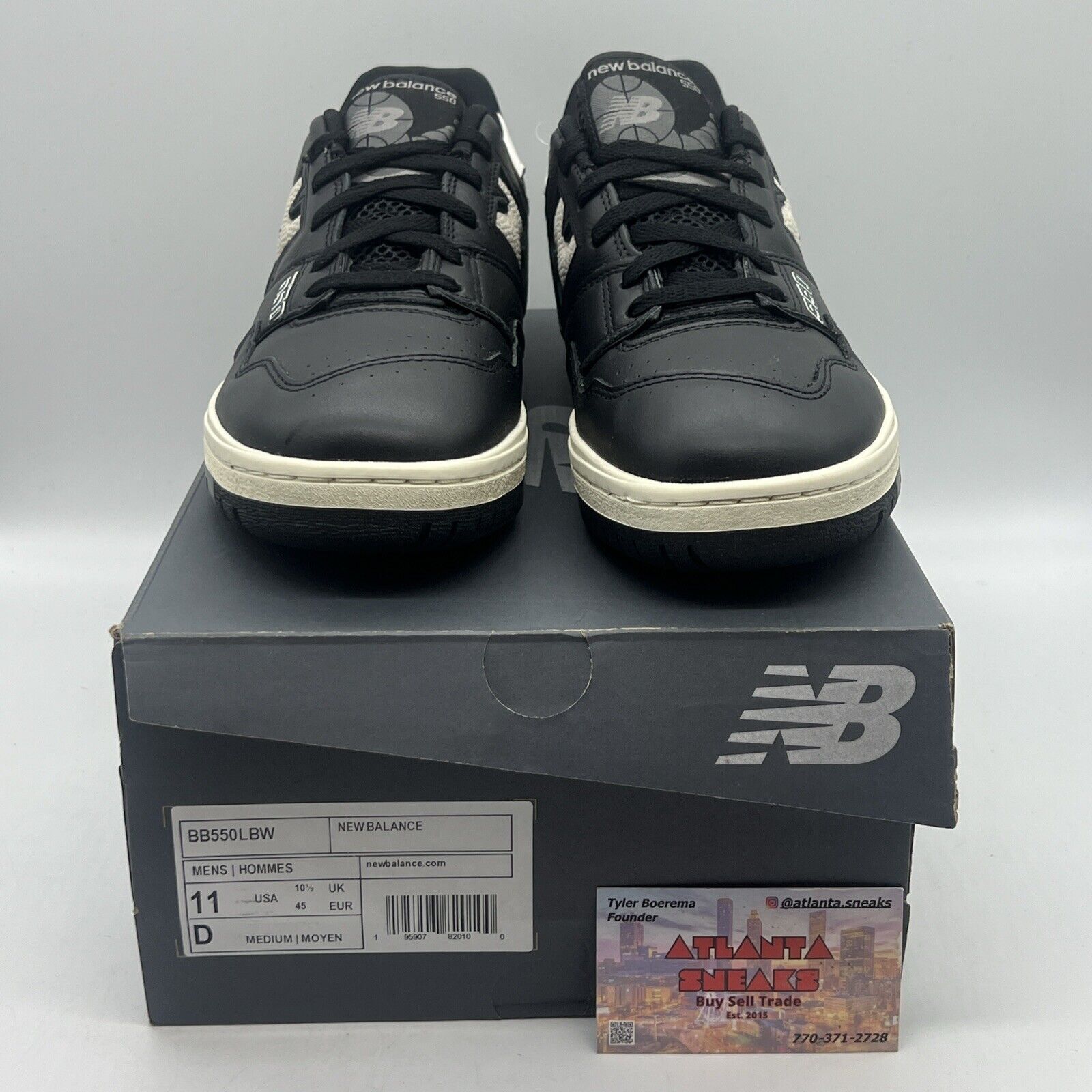 Size 11 - New Balance 550 Panda Brand New Og All