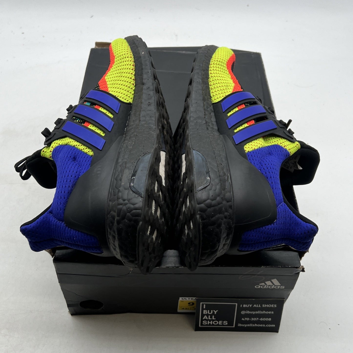 Size 9 - adidas UltraBoost 2.0 DNA What The - Core Black (FW8711)