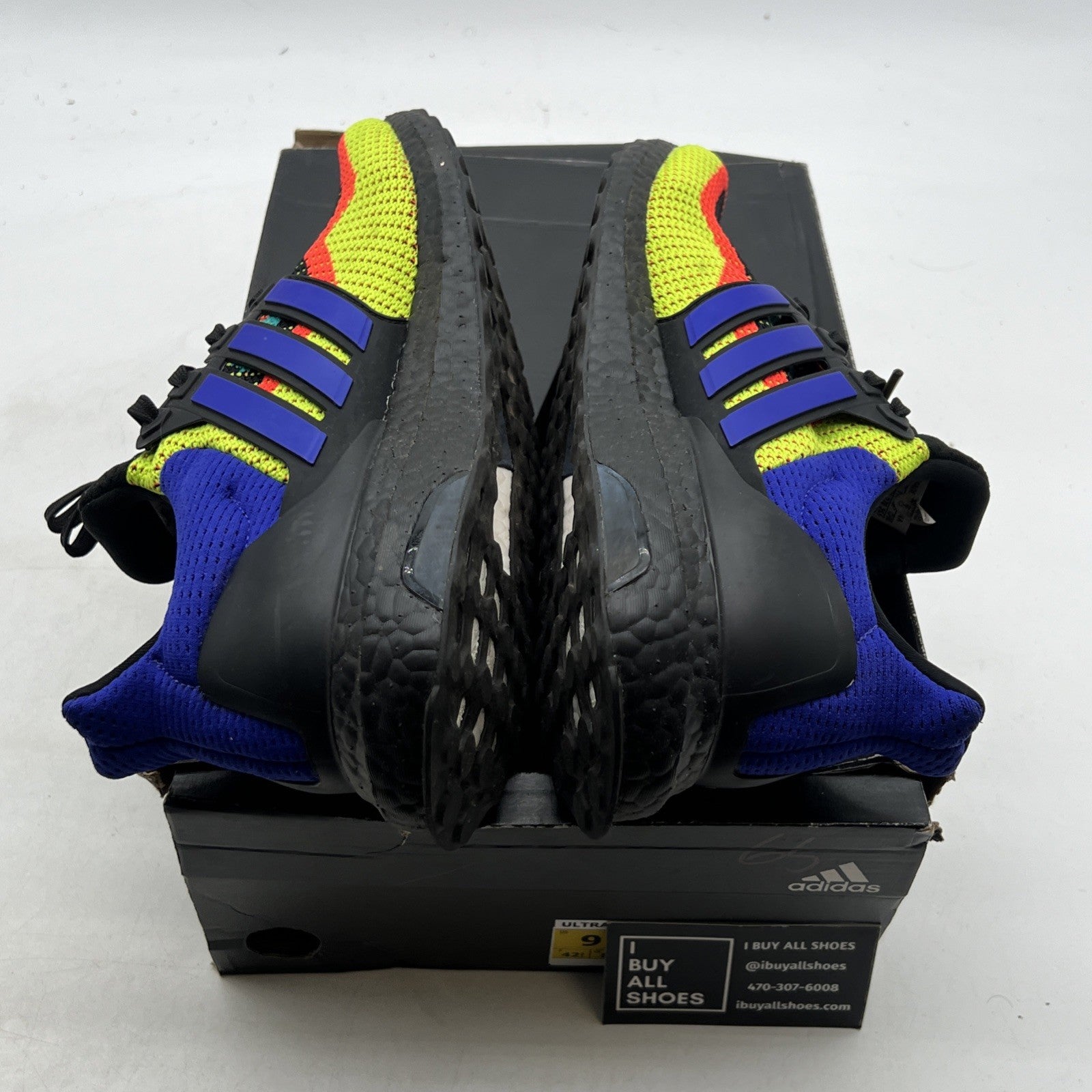 Size 9 - adidas UltraBoost 2.0 DNA What The - Core Black (FW8711)