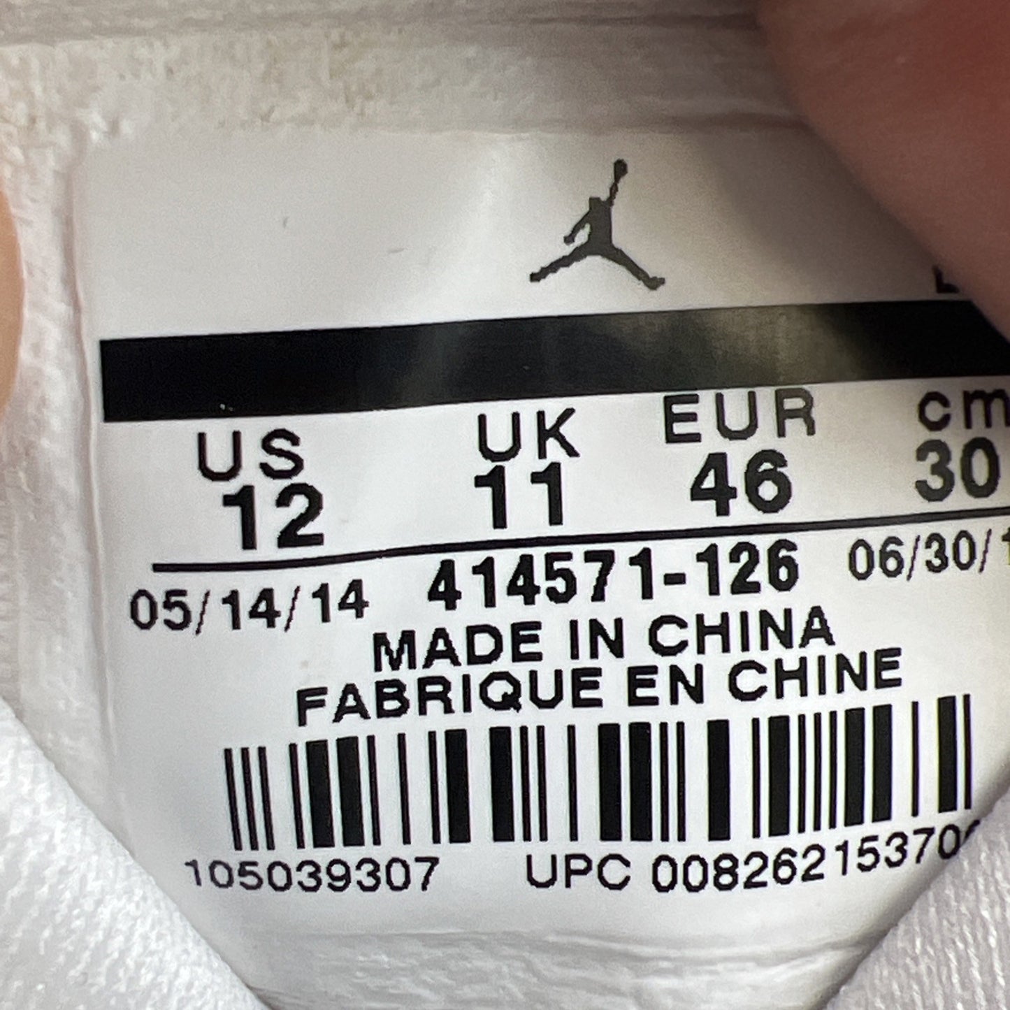 Size 12 - Air Jordan 13 Retro 2014 Grey Toe (414571-126)