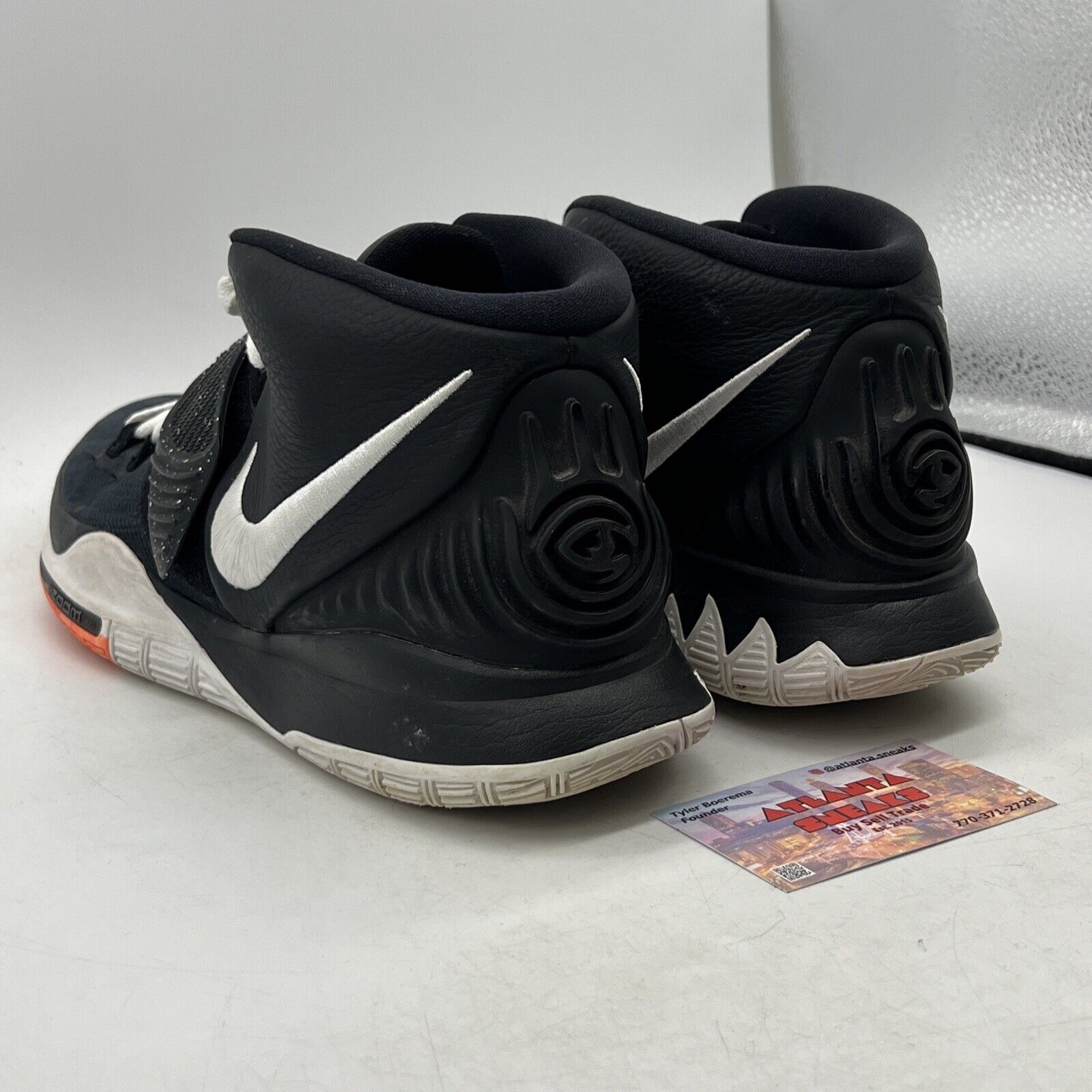 Size 11 - Nike Kyrie 6 Jet Black White (BQ4630-001)