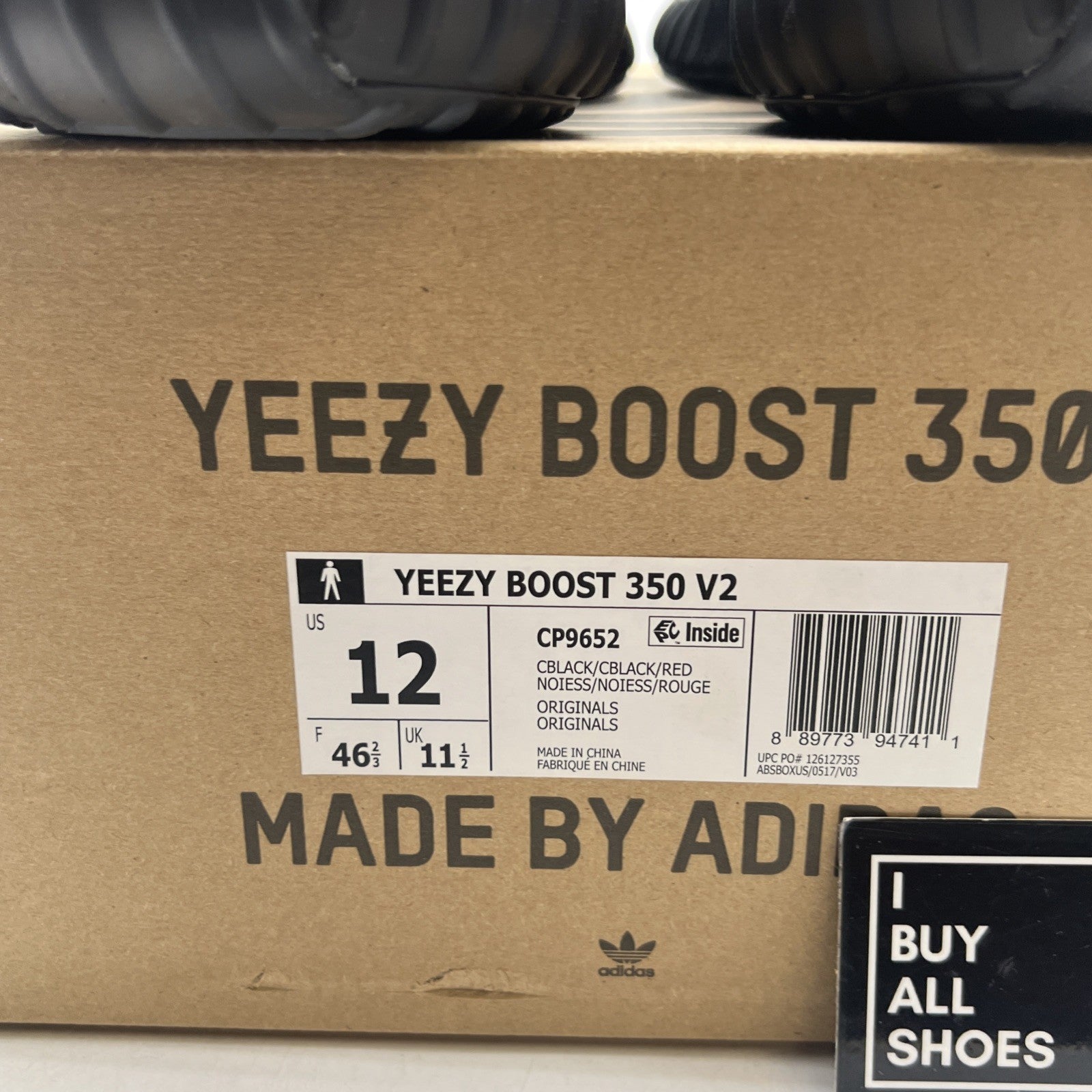 Size 12 - adidas Yeezy Boost 350 V2 Low Bred (CP9652)