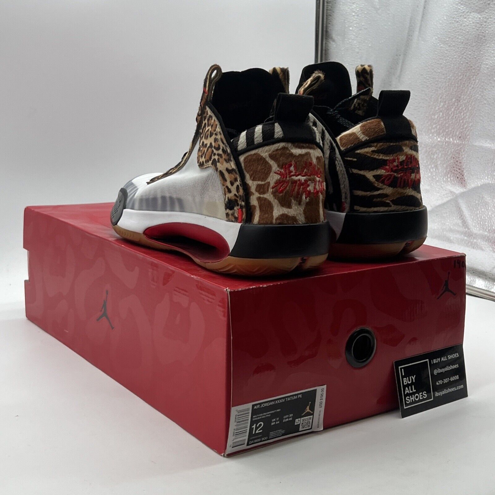 Size 12 - Jayson Tatum x Air Jordan 34 Welcome To The Zoo (DA1899-600)