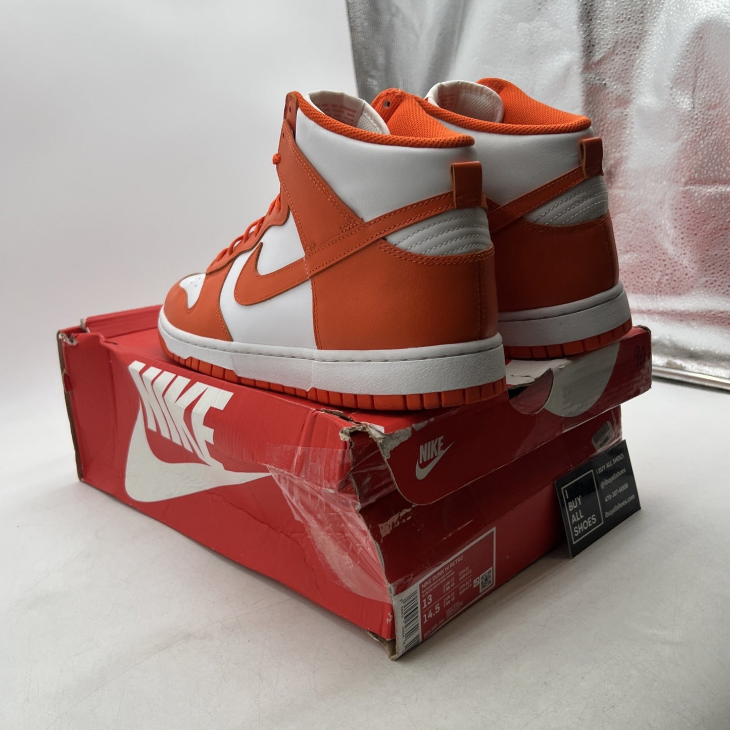 Size 13 - Nike Dunk SP 2021 High Syracuse (DD1399-101)