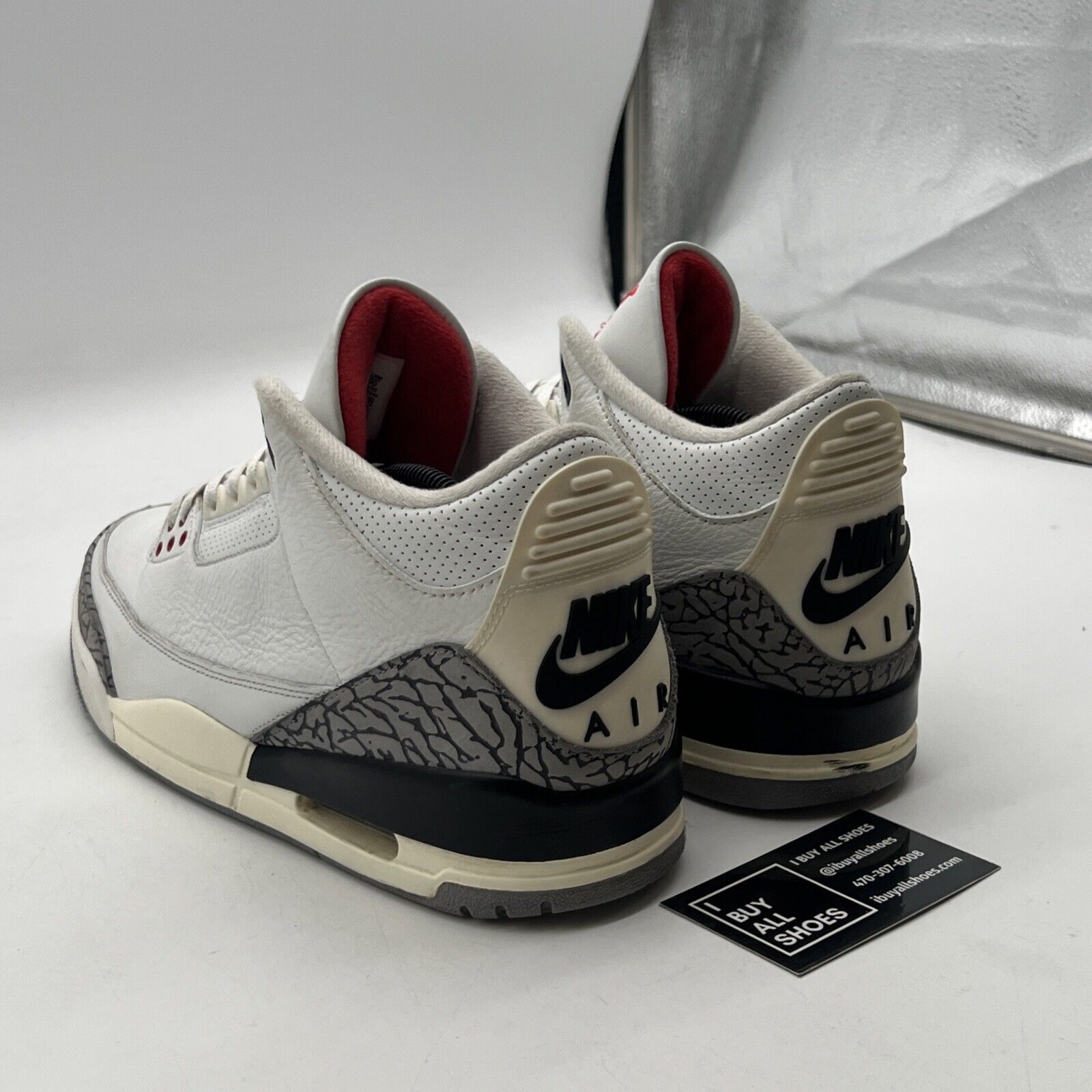 Size 10 - Air Jordan 3 Retro Mid White Cement Reimagined (DN3707-100)