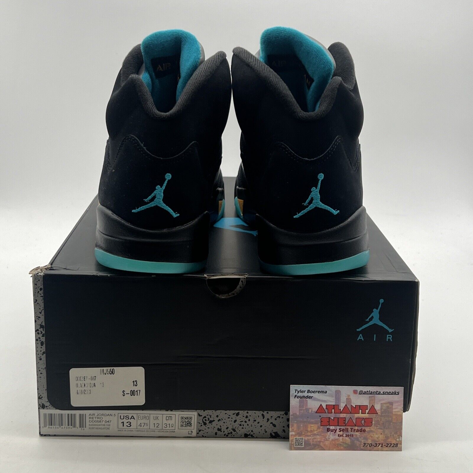 Size 13 - Air Jordan 5 Retro Mid Aqua (DD0587-047)