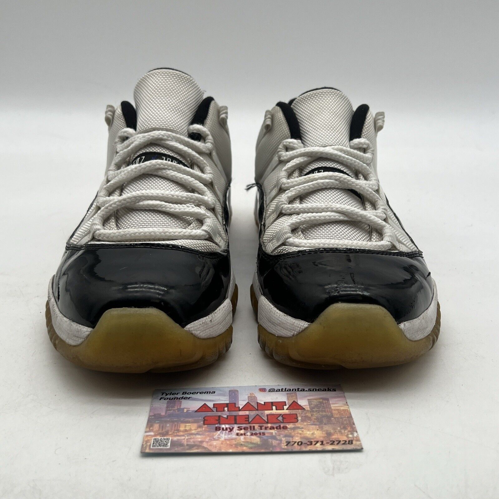 Size 8 - Air Jordan 11 Retro Low Concord (528895-153)