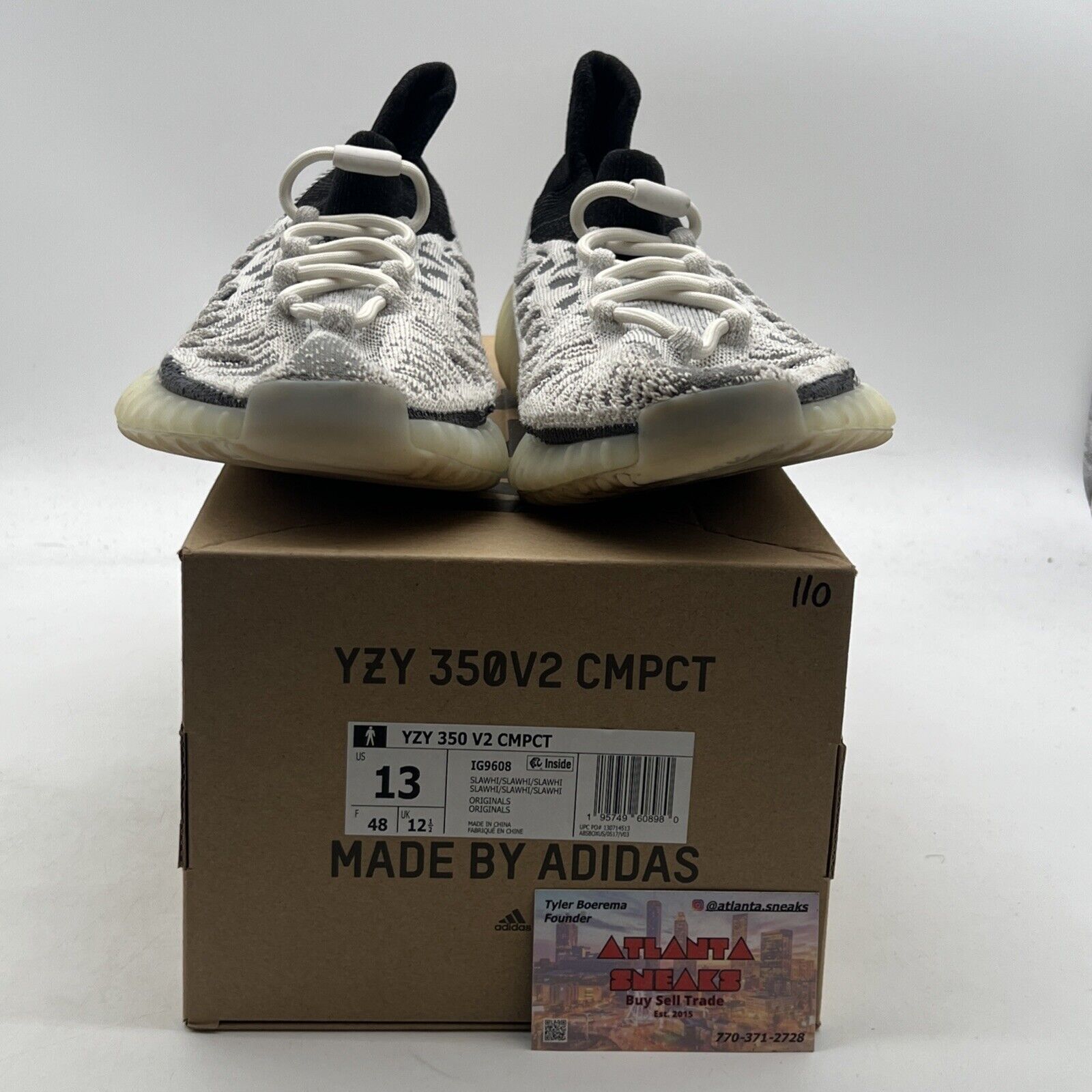Size 13 - adidas Yeezy Boost 350 V2 CMPCT Panda (IG9608)