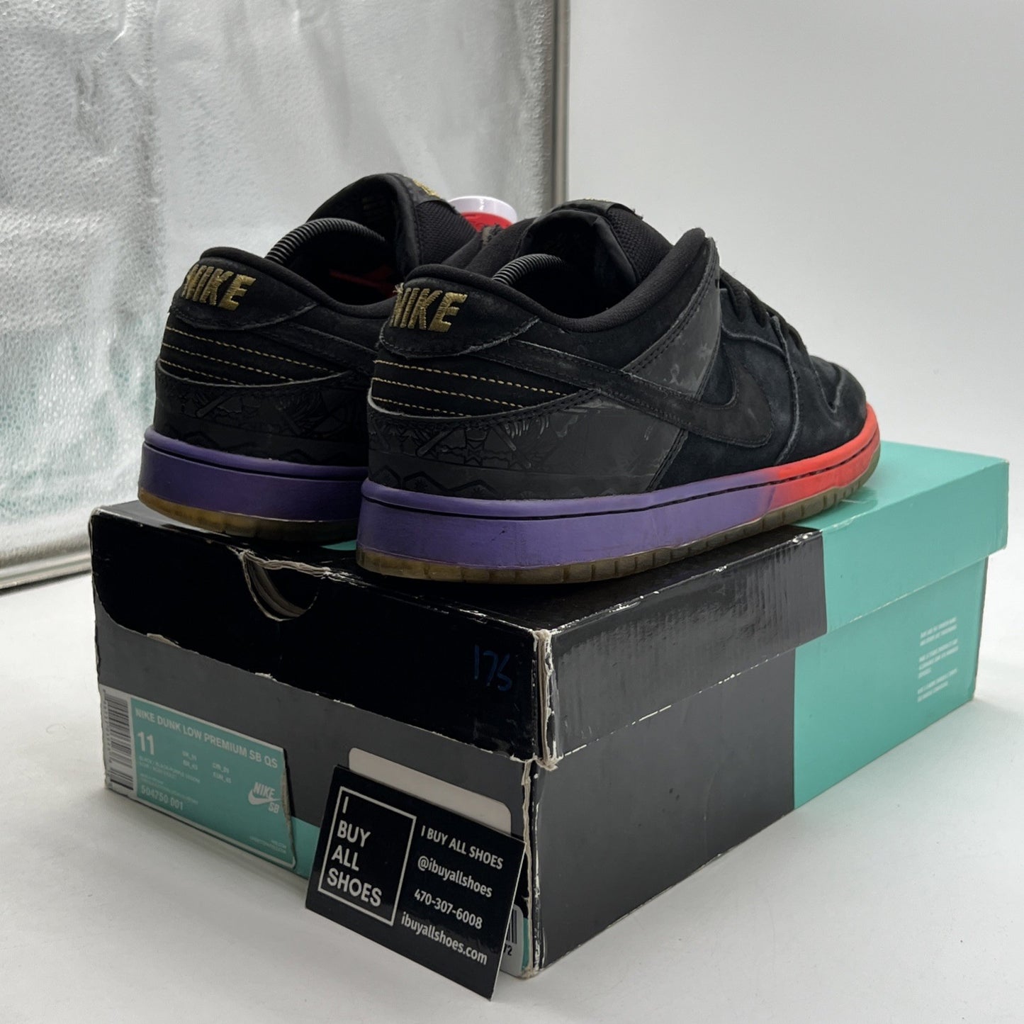 Size 11 - Nike Dunk Premium SB QS Low BHM (504750-001)