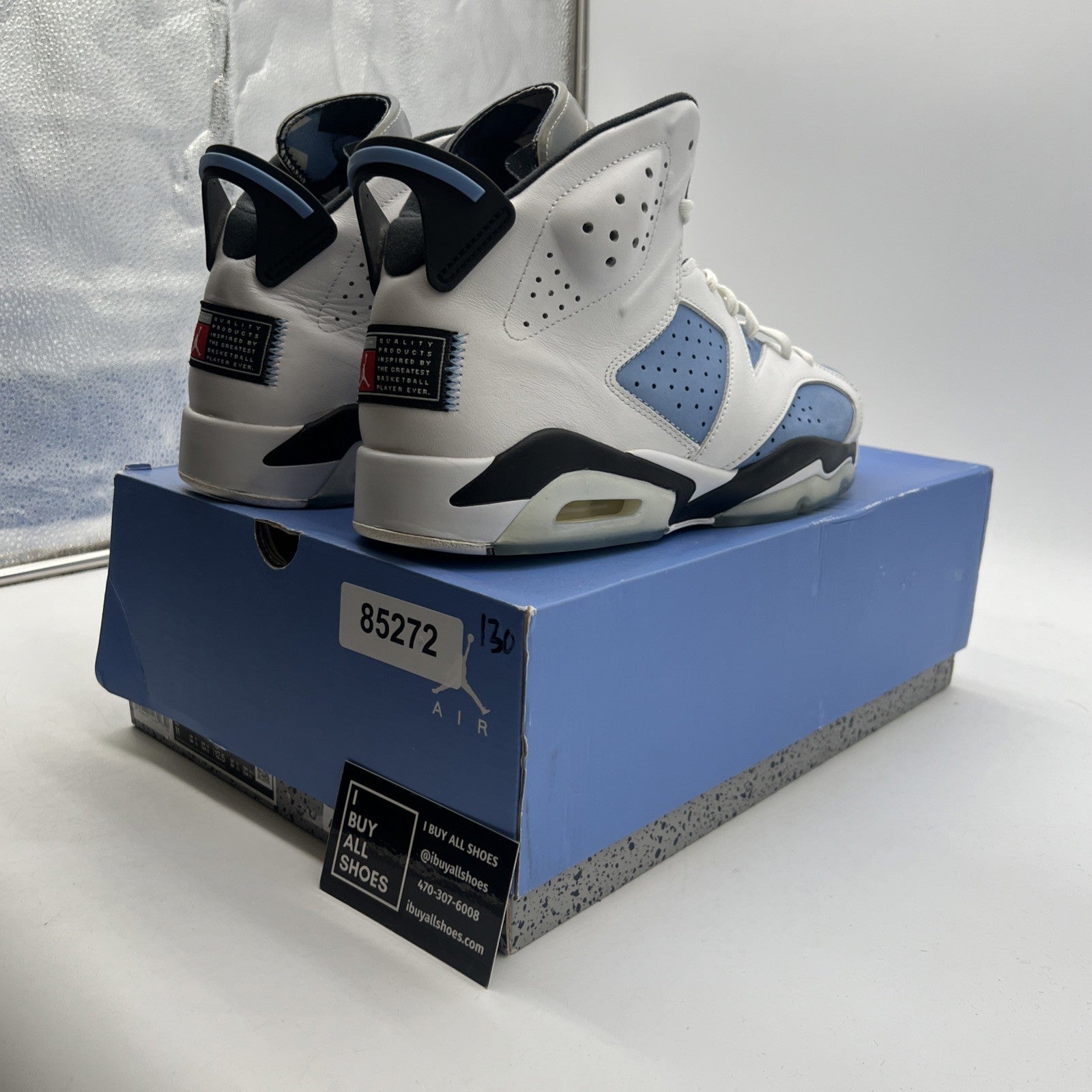 Size 11 - Air Jordan 6 Retro UNC (CT8529-410)