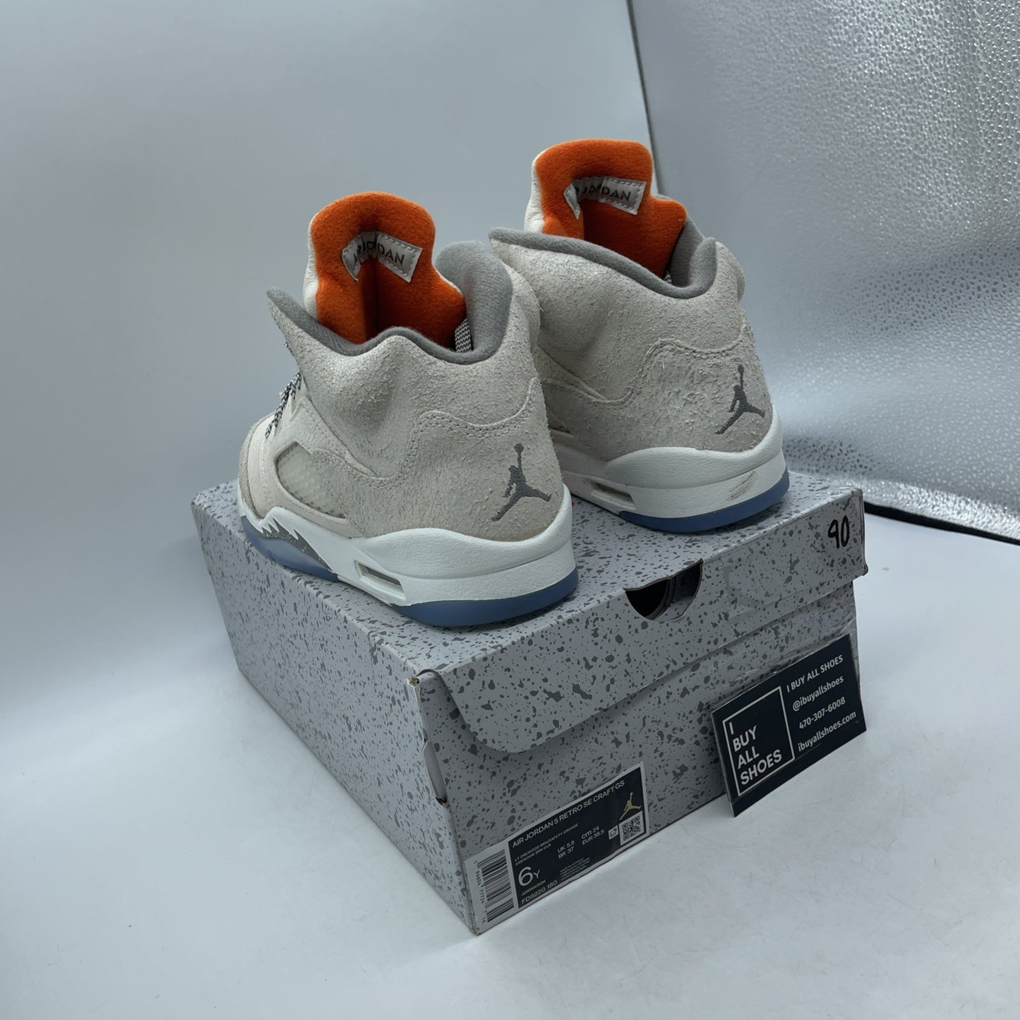 Size 6Y (GS) - Air Jordan 5 Retro SE Mid Craft (FD9220-180)