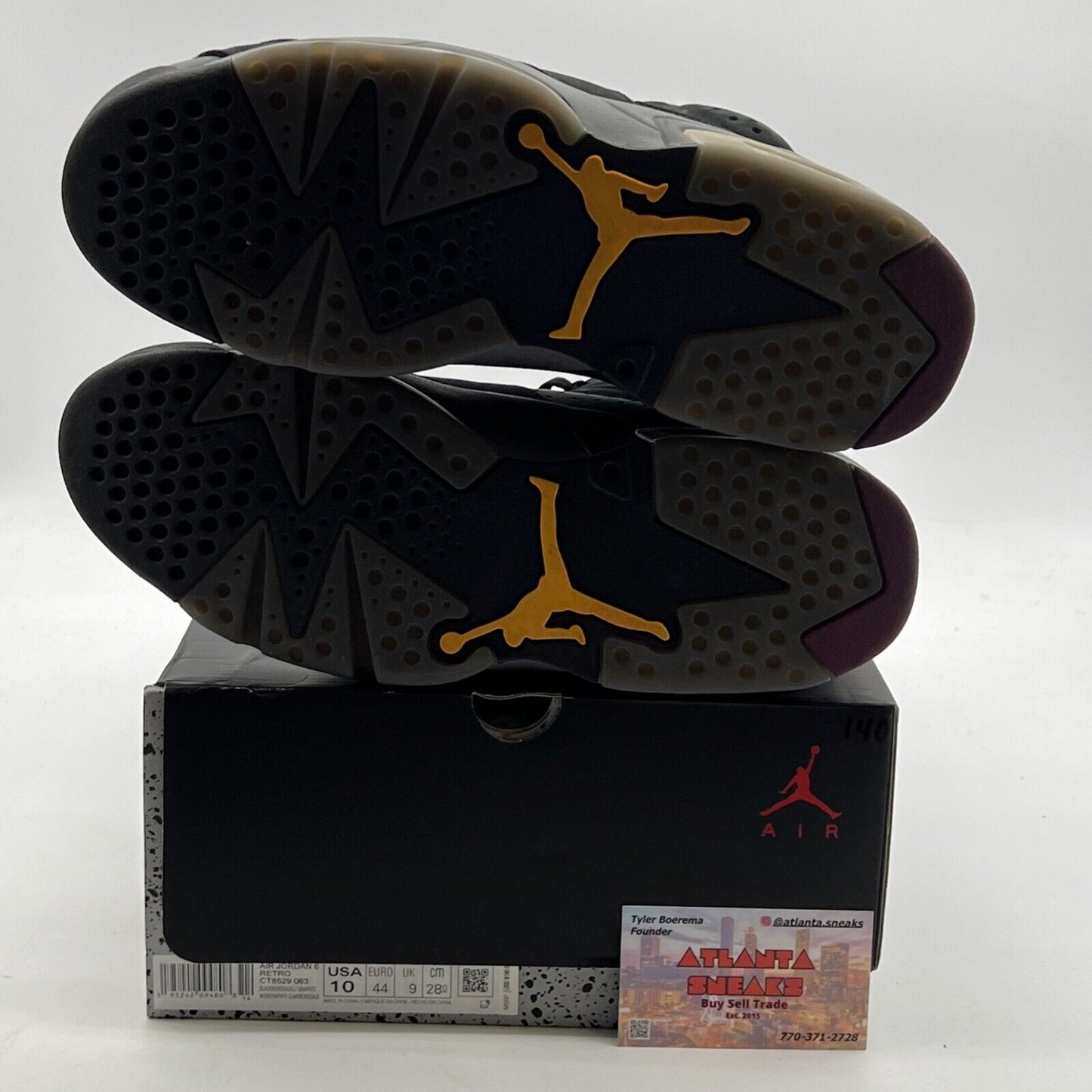 Size 10 - Air Jordan 6 Bordeaux (CT8529-063)
