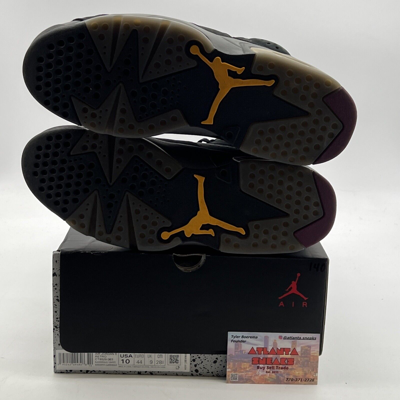 Size 10 - Air Jordan 6 Bordeaux (CT8529-063)