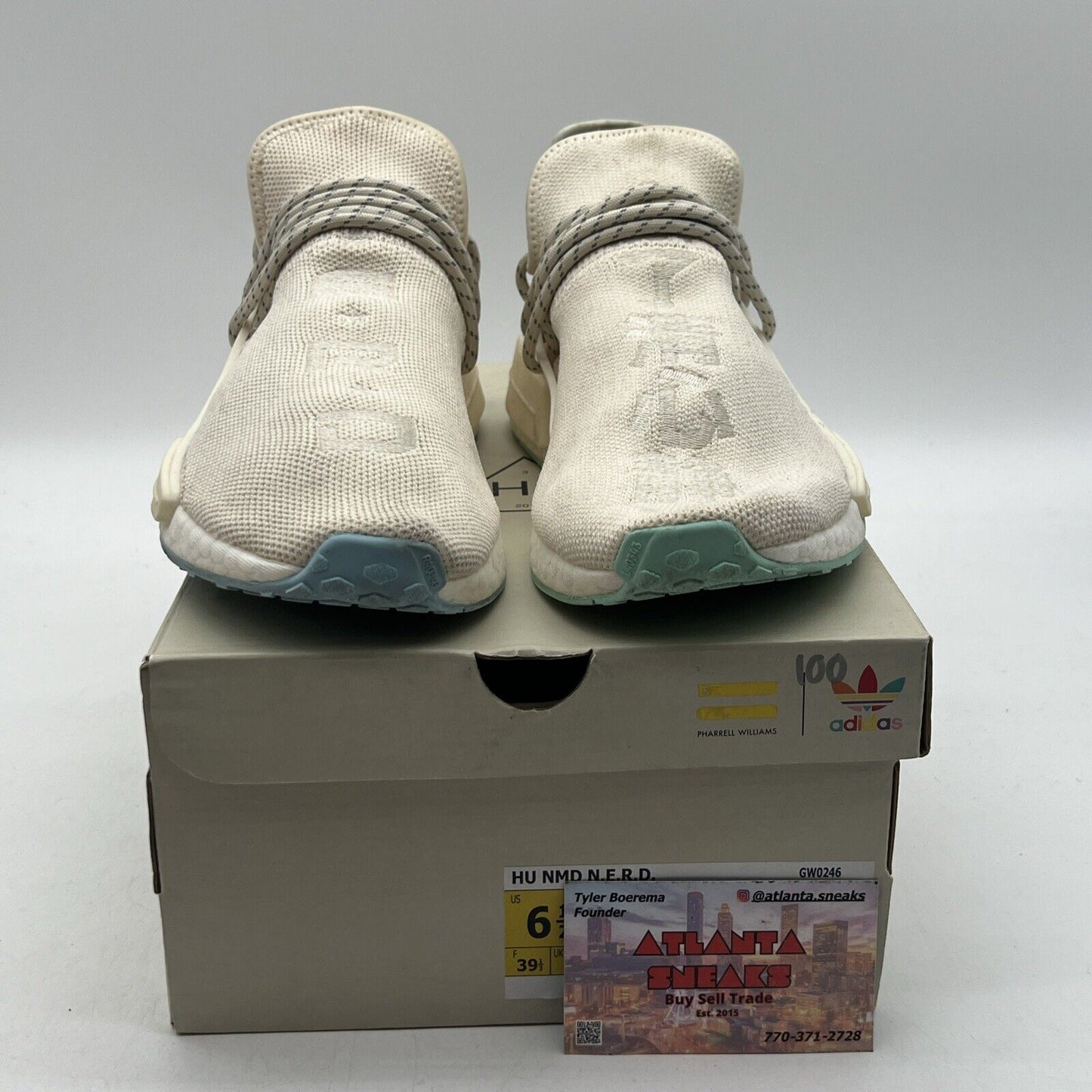 Size 6.5 - adidas Pharrell x N.E.R.D. x NMD Human Race 20th Anniversary (GW0246)