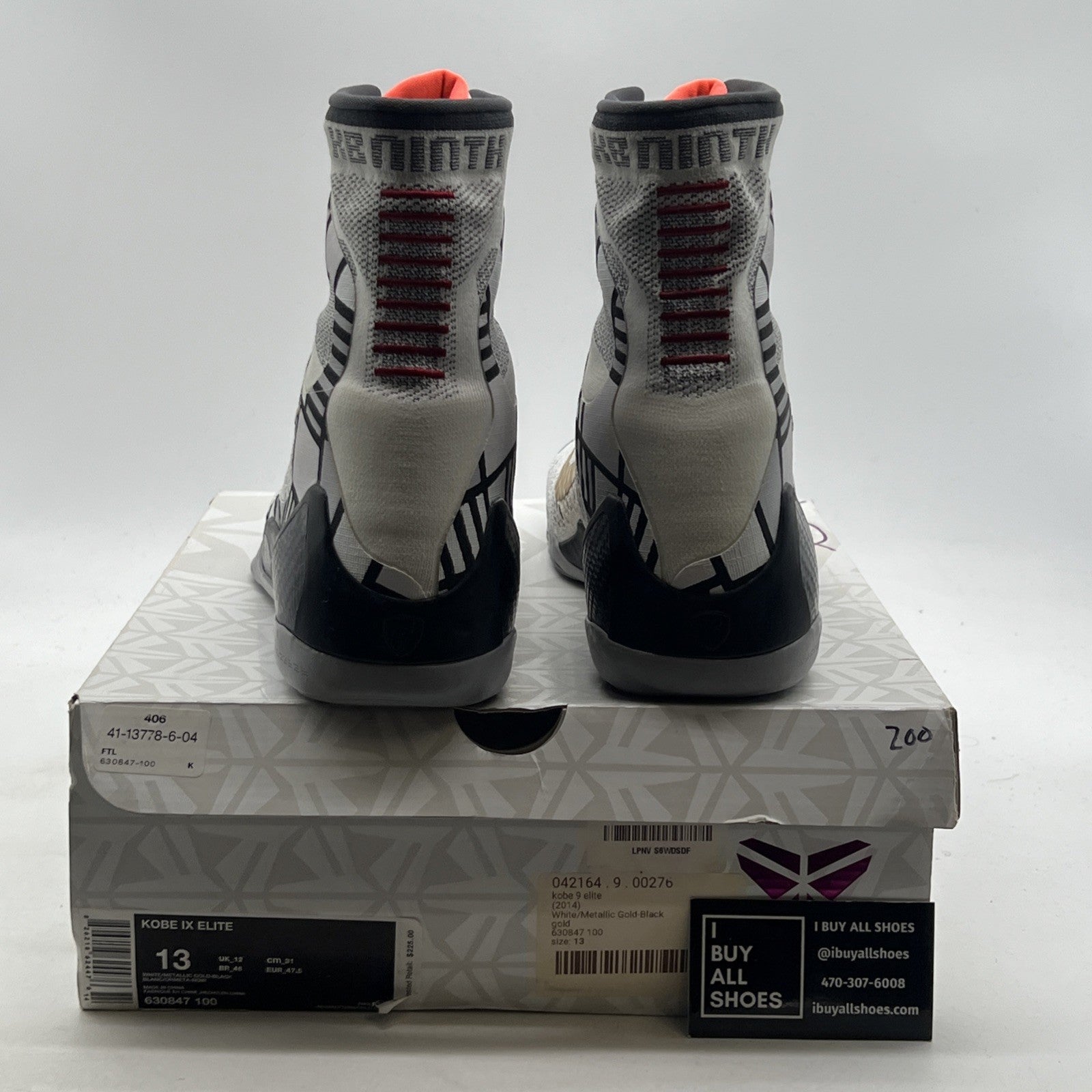 Size 13 - Nike Kobe 9 Elite Fundamentals (630847-100)
