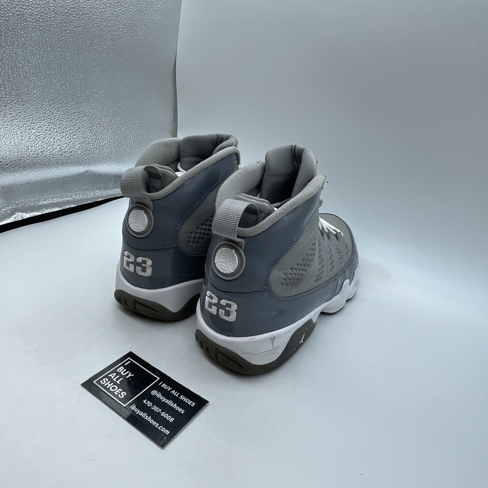 Size 11.5 - Air Jordan 9 Retro 2012 Cool Grey (302370-015)