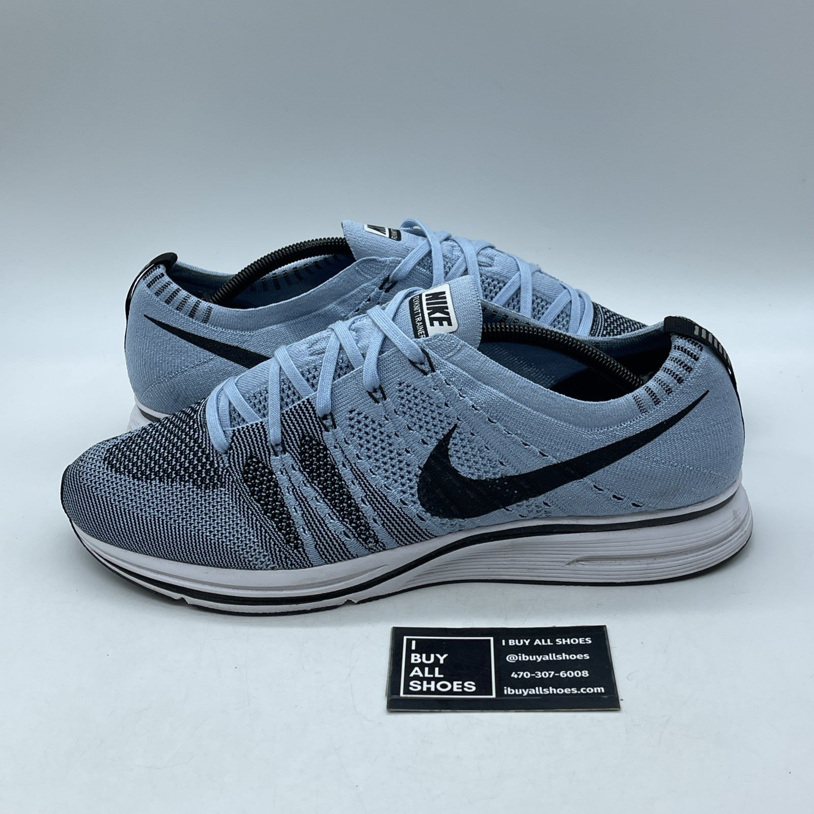 Size 12 - Nike Flyknit Trainer 2017 Cirrus Blue (AH8396-400)