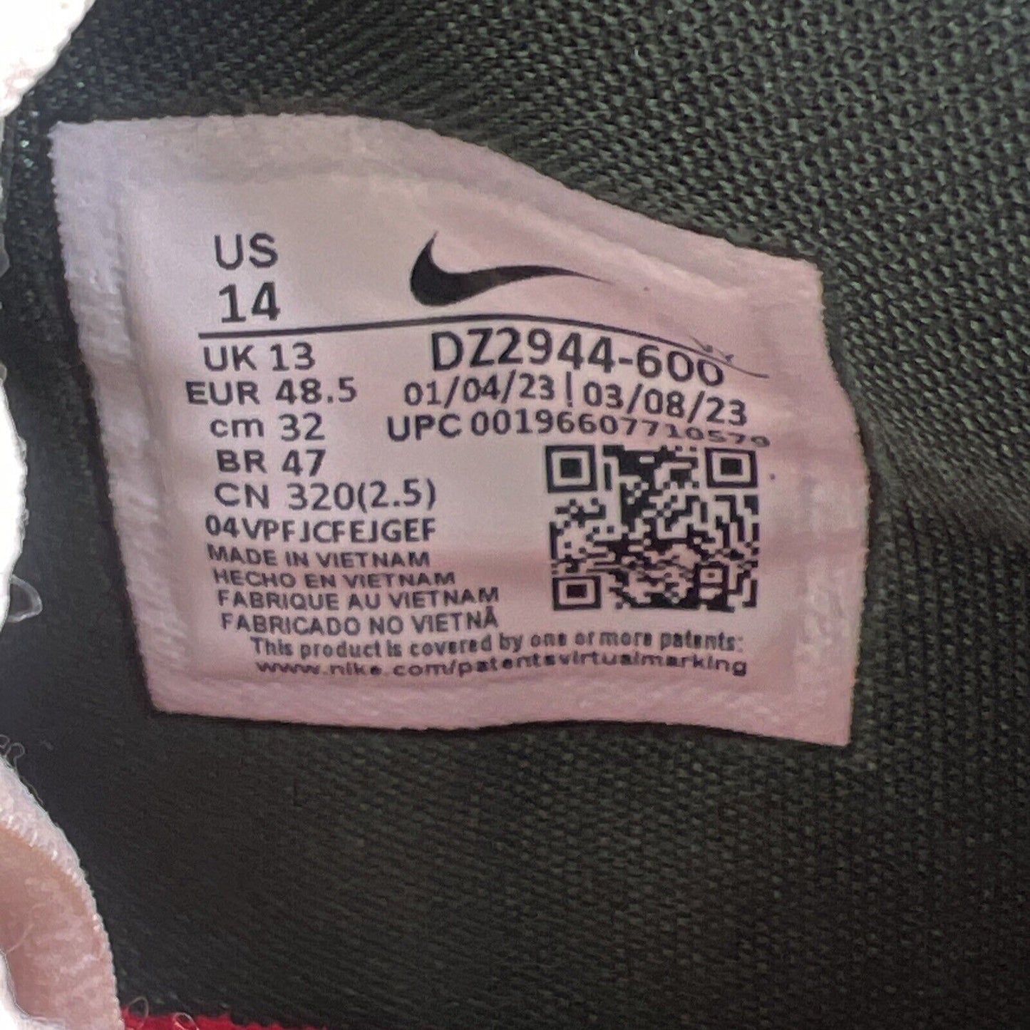 Size 14 - Nike Zoom Freak 5 NRG Keep It A Buck (DZ2944-600)
