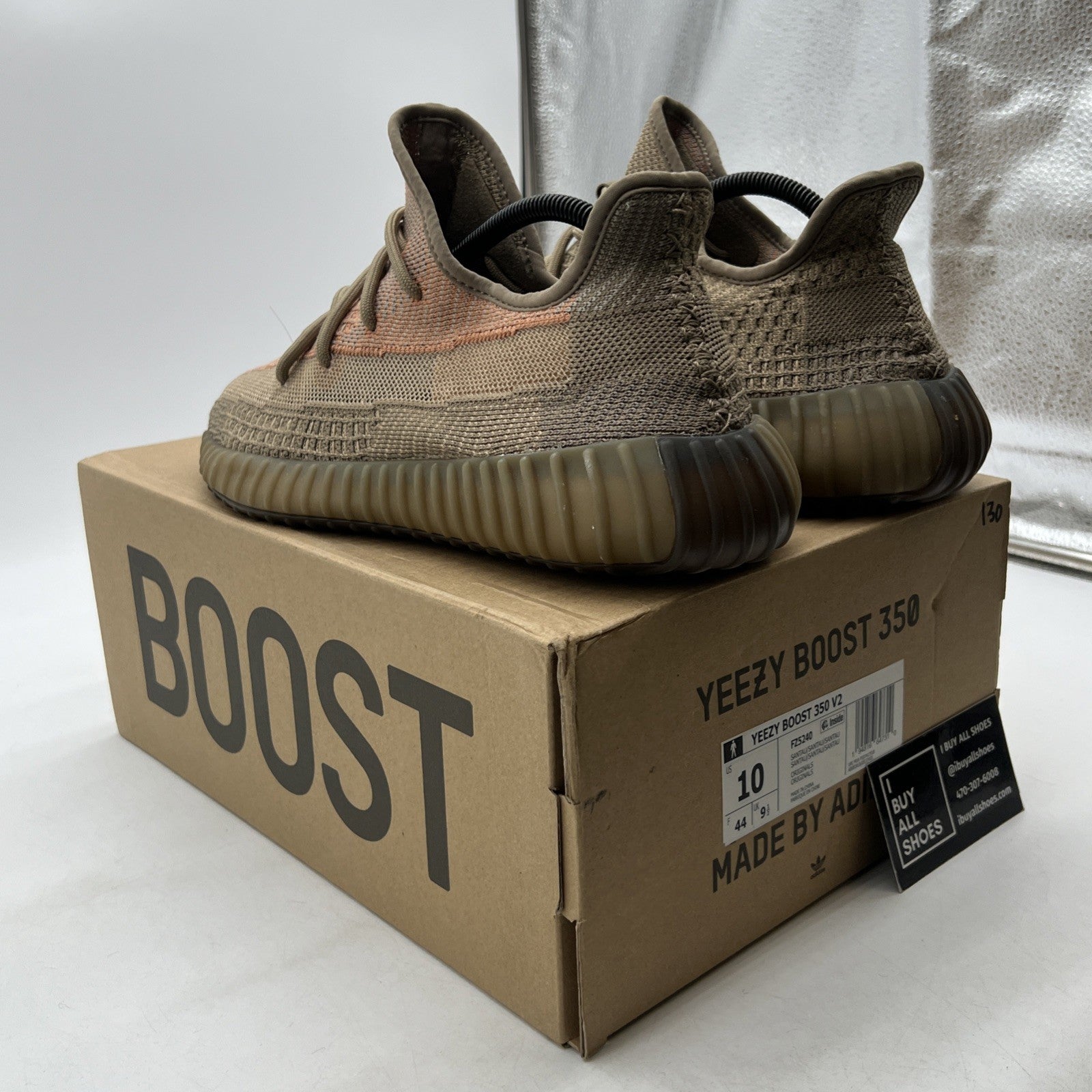 Size 10 - Yeezy Boost 350 V2 Sand Taupe (FZ5240)