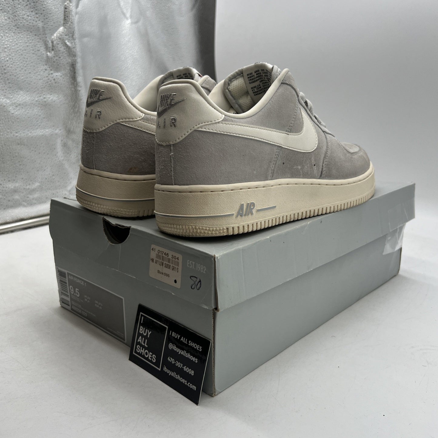 Size 9.5 - Nike Air Force 1 Low Blazer Pack (488298-029)